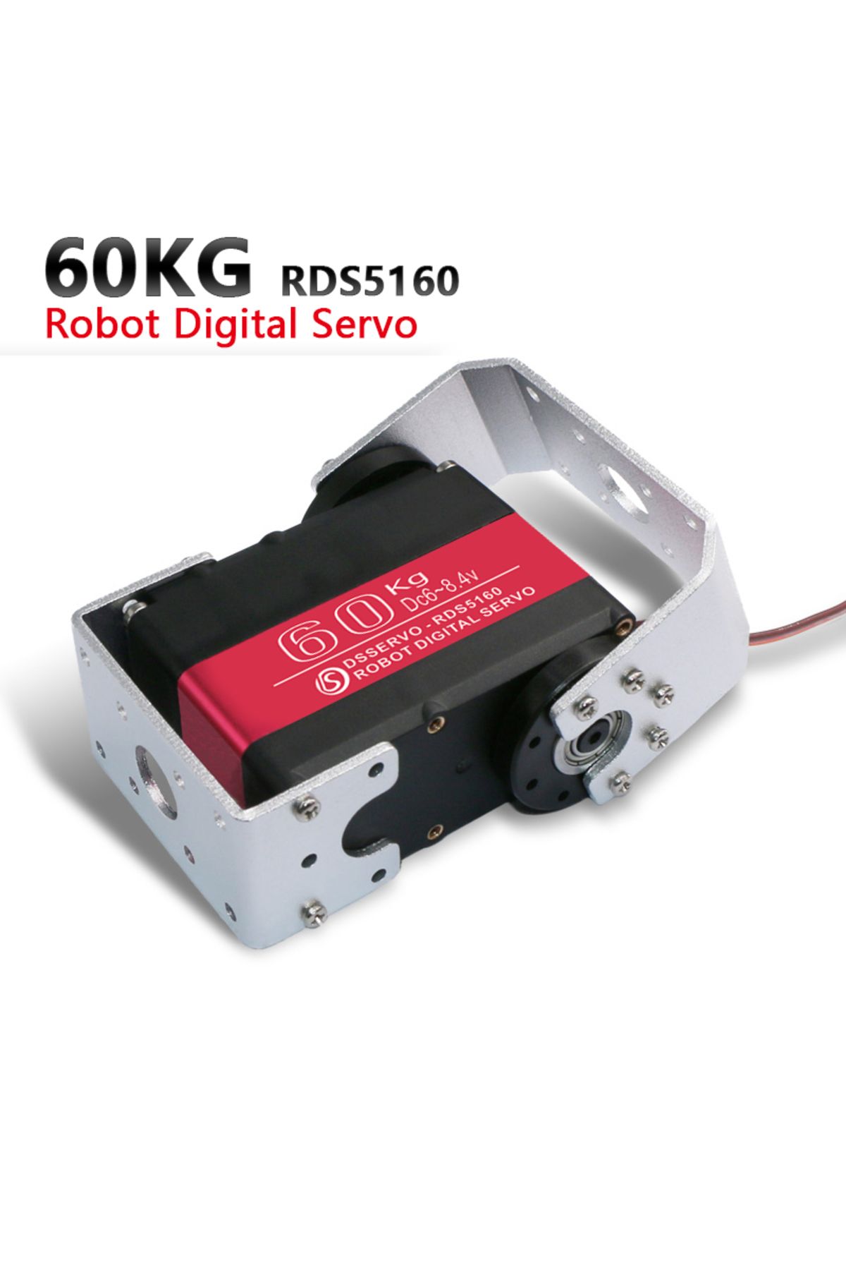 Choice-1 pcs servo 60kg high torque Robot servo RDS5160 RDS5180 RDS51150 SSG for robot DIY digital servo... 2