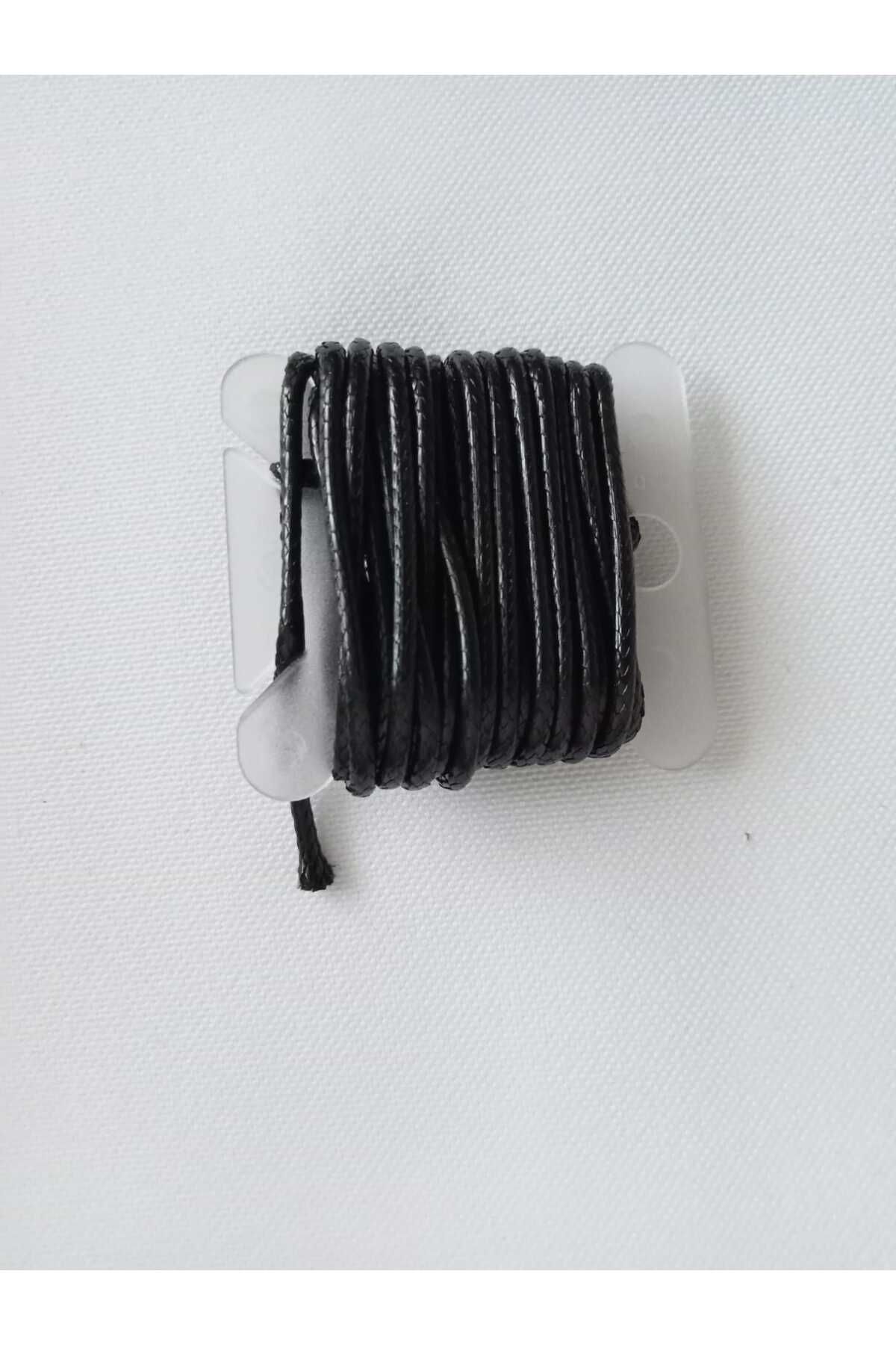 hobi duragı-2.5 Meters Waxed Korean String - 1.5 mm Thick Bracelet and Necklace String 3