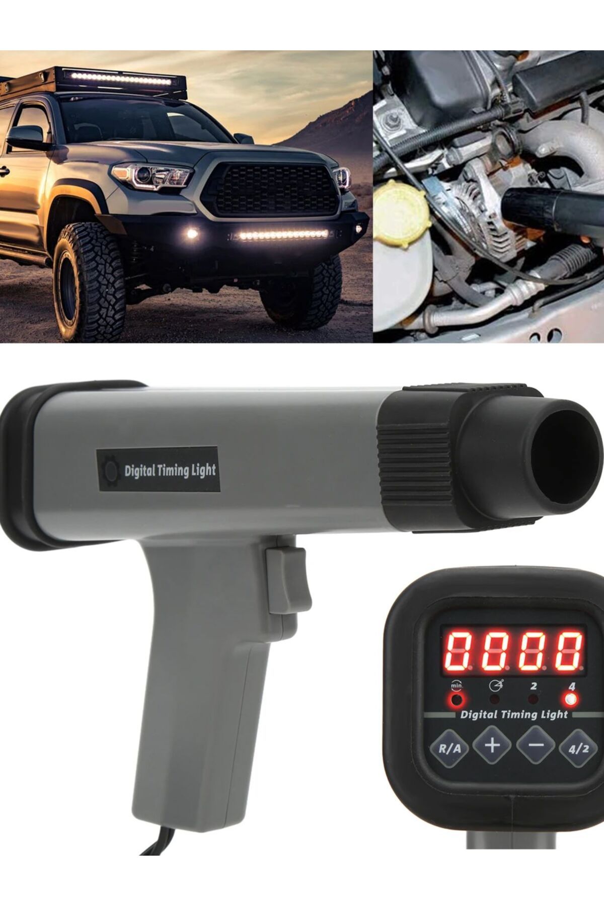 Choice-Digital Engine Timing Light Inductive Strobe Timing Light 12V Ignition Timing Light for Car Motor... 7