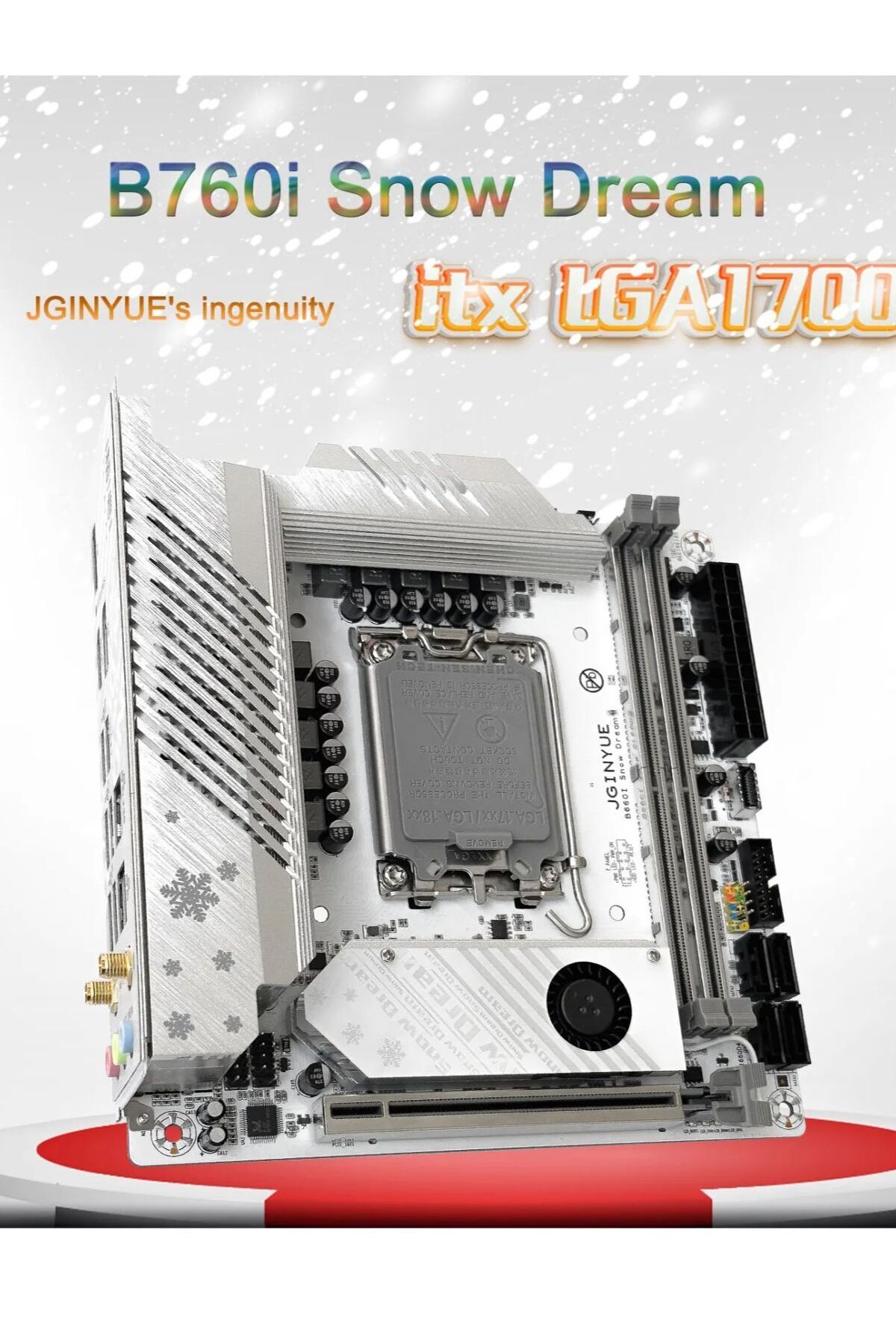 Choice-Motherboards Jginyue B760i Motherboard Lga 1700 Support Intel Core I3/i5/i7/i9 12th 13th Ddr4 Memory 7