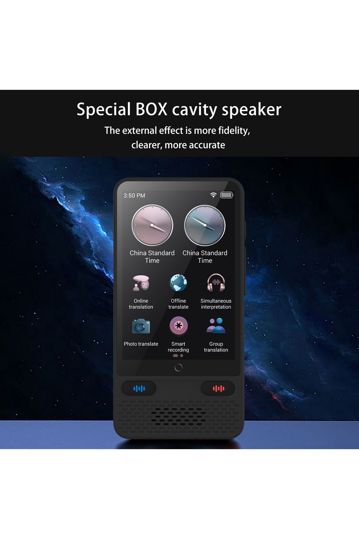 Aibecy-Portable Language Translator Device with 138 Languages Voice Translating Offline Translation Simu... 7
