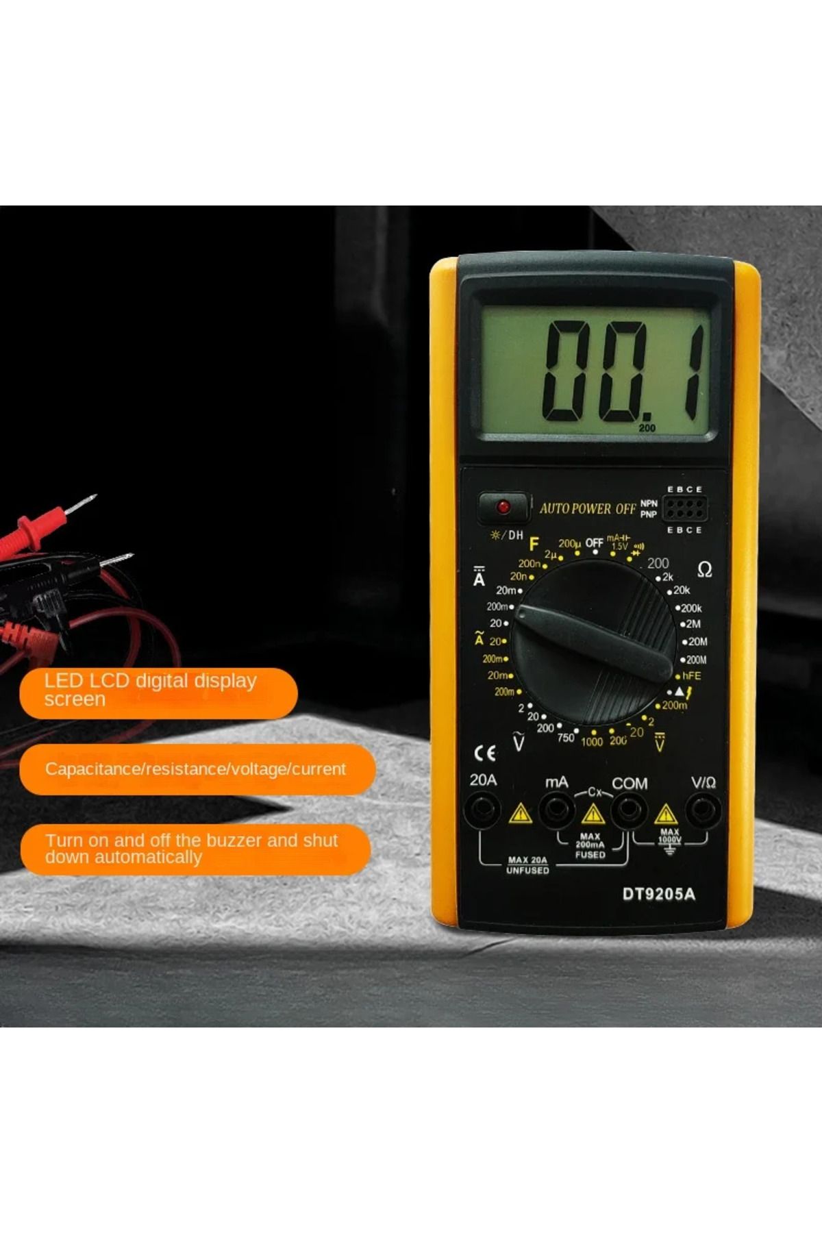 Choice-LCR Meter Tester LCR Multimeter Tester For Capacitance Resistance Inductance Measuring Meter Test... 2