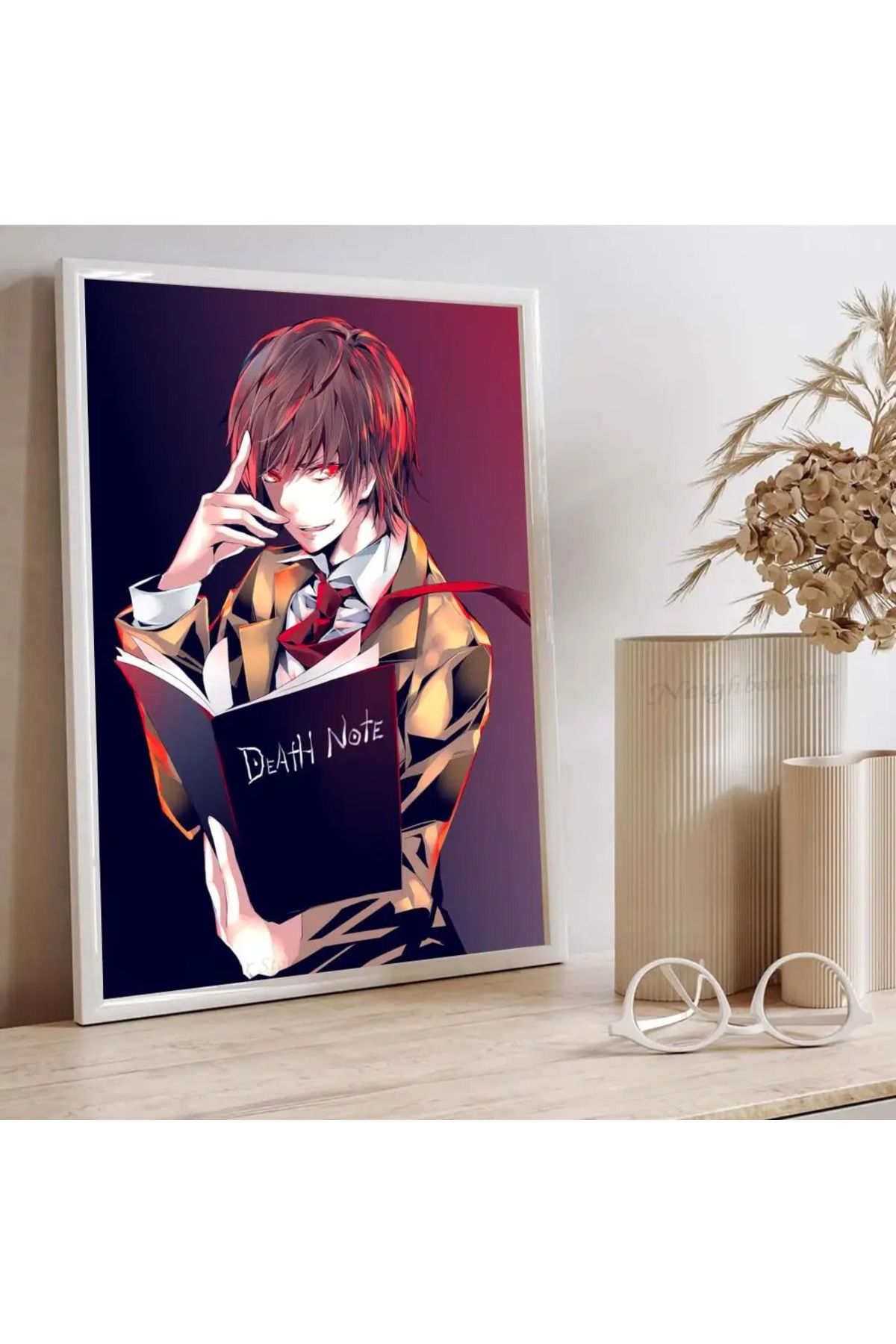 KAYOU-1pc Hot Anime Death Note Yagami Light Poster HD Posters Home Room Bar Cafe Decor Art Wall Paintin... 7