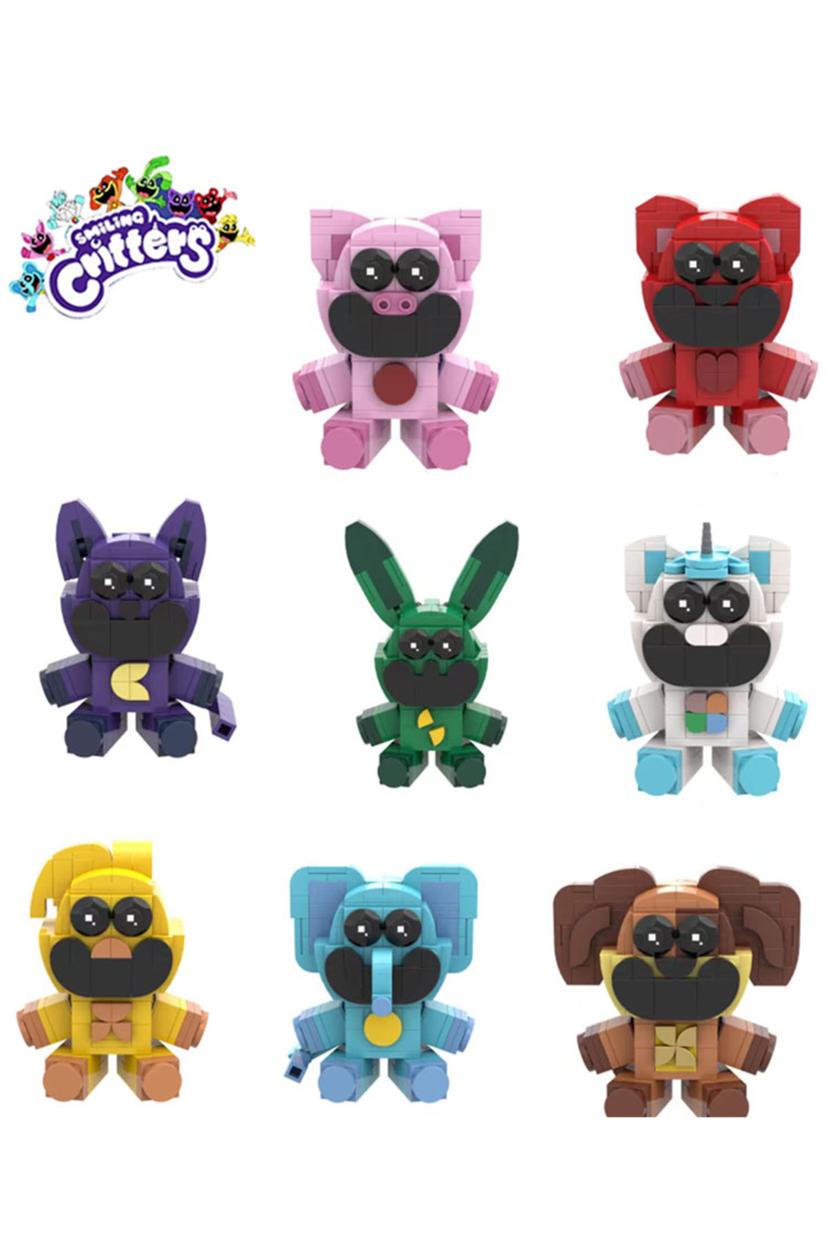 Choice Smiling Critters Building Blocks Smiling Critters Dogday And