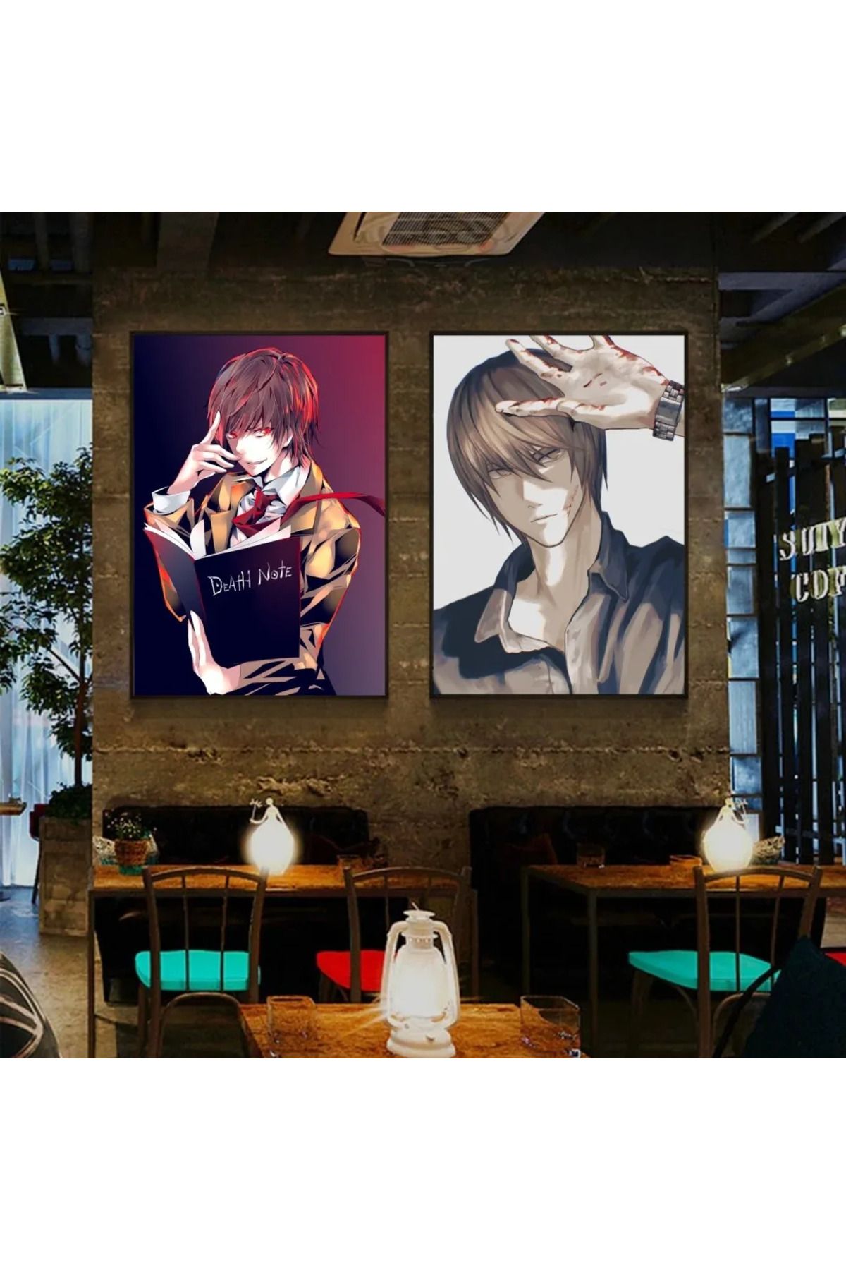 KAYOU-1pc Hot Anime Death Note Yagami Light Poster HD Posters Home Room Bar Cafe Decor Art Wall Paintin... 3