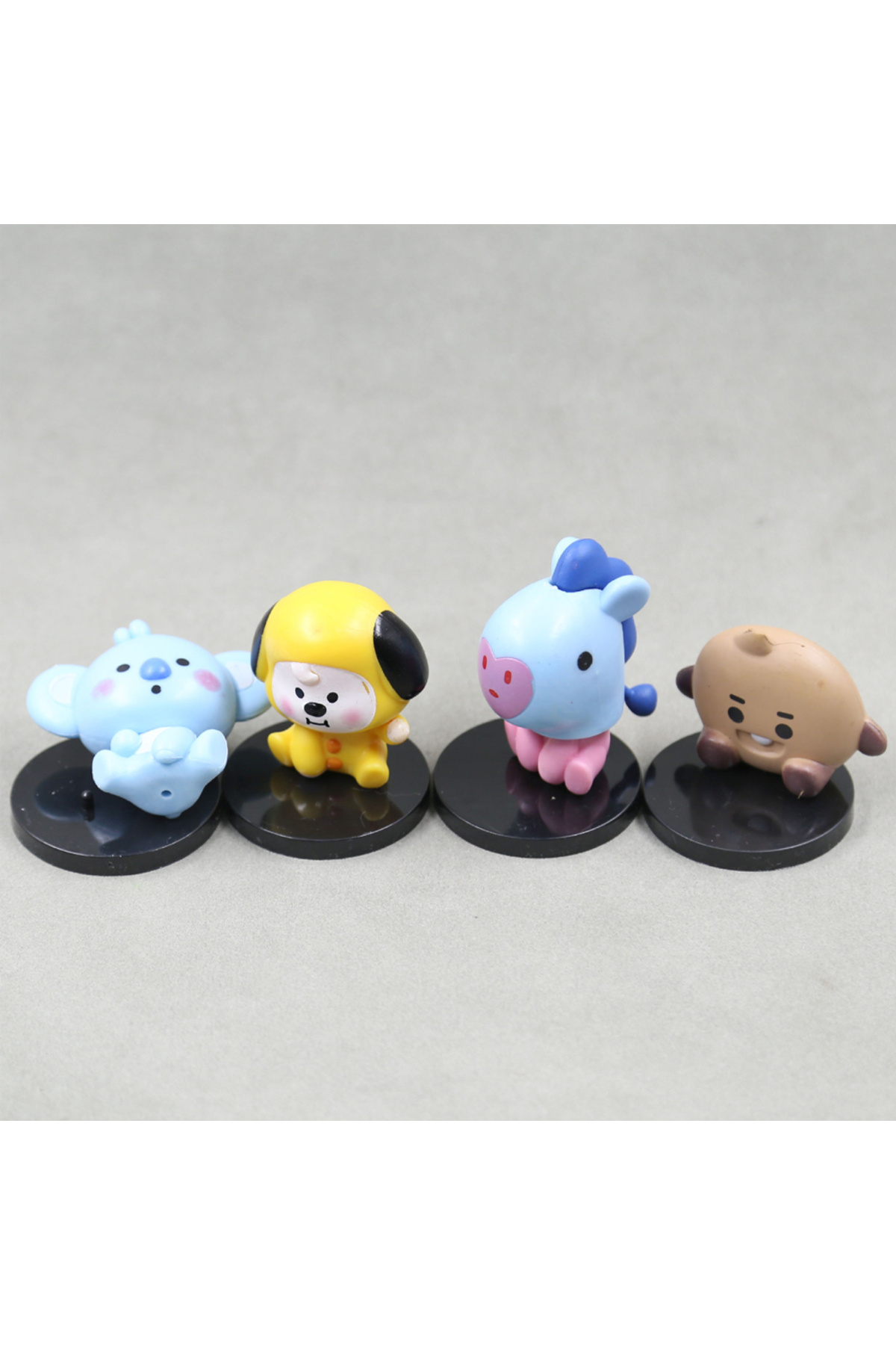 Choice-7pcs/set BT21 Functional Doll Tata Chimmy Creative Ornaments Interactive Full Set Action Figure T... 3