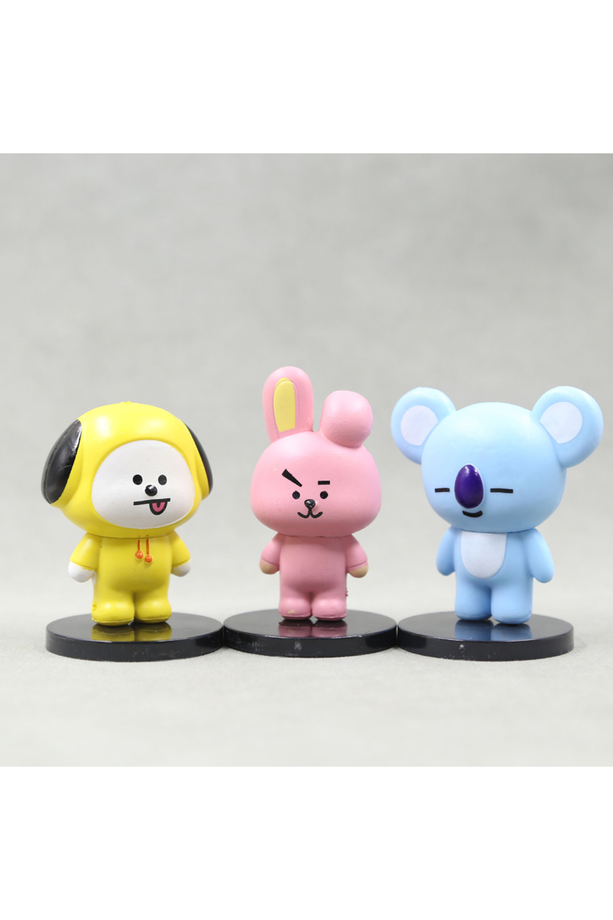 Choice-7pcs/set BT21 Functional Doll Tata Chimmy Creative Ornaments Interactive Full Set Action Figure T... 5