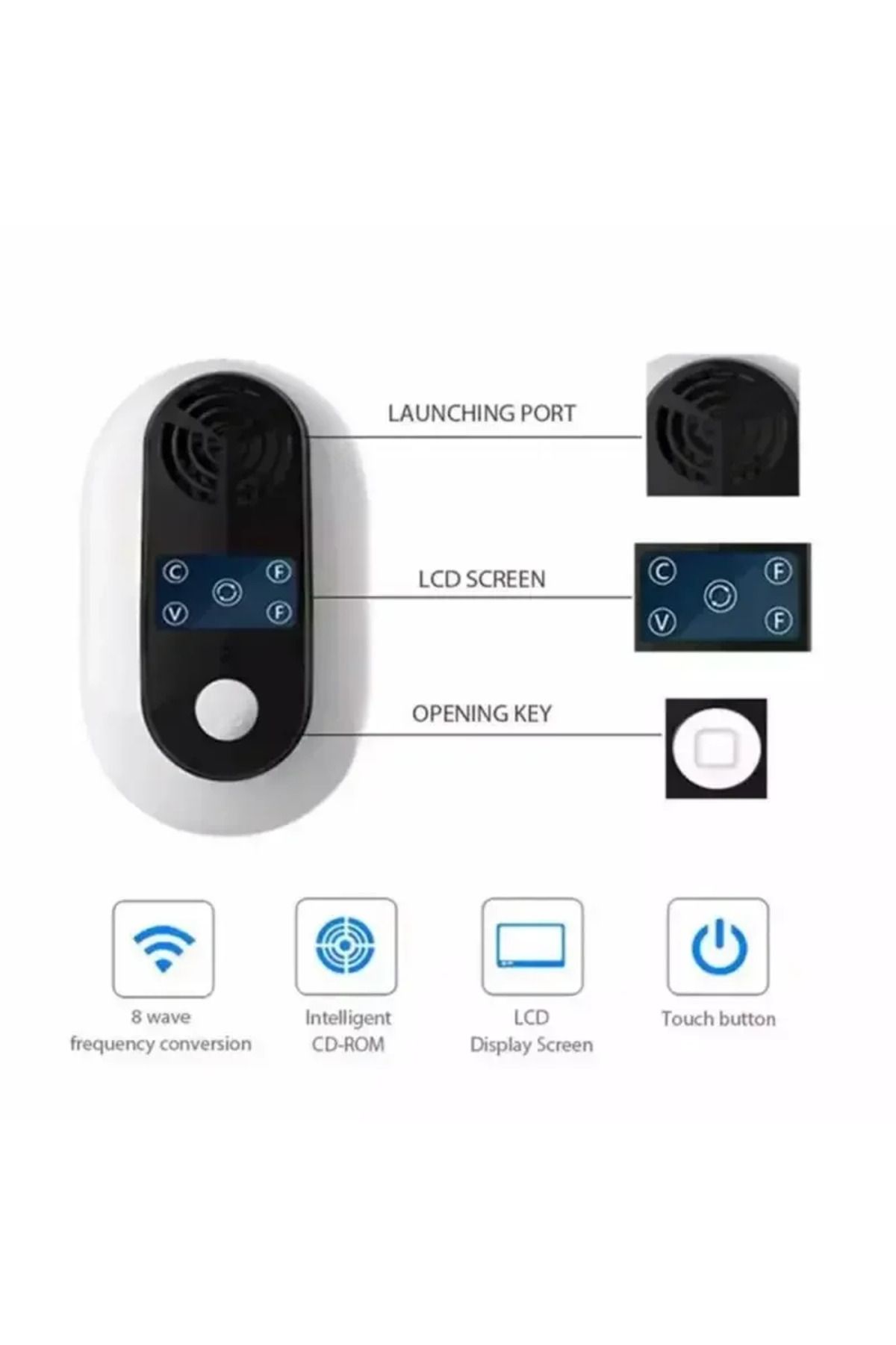 Choice-Ultrasonic Rat Repellent Pest Reject Anti Pest Insect Portable Mosquito Spider Killer Electronic ... 5