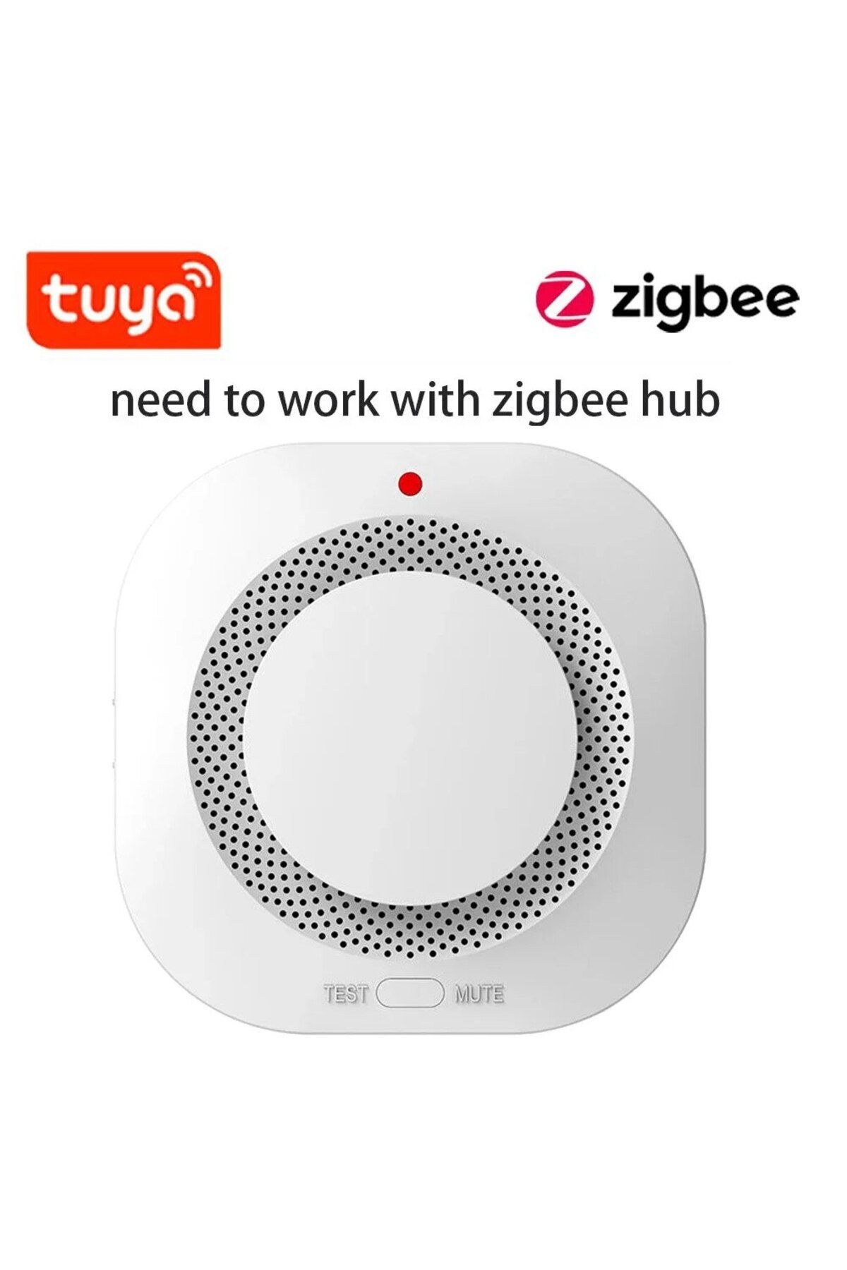 Choice-Zigbee Version Tuya Smart Zigbee/Wifi Smoke Detector Smart Fire Fire Protection Home Security Alarm 1