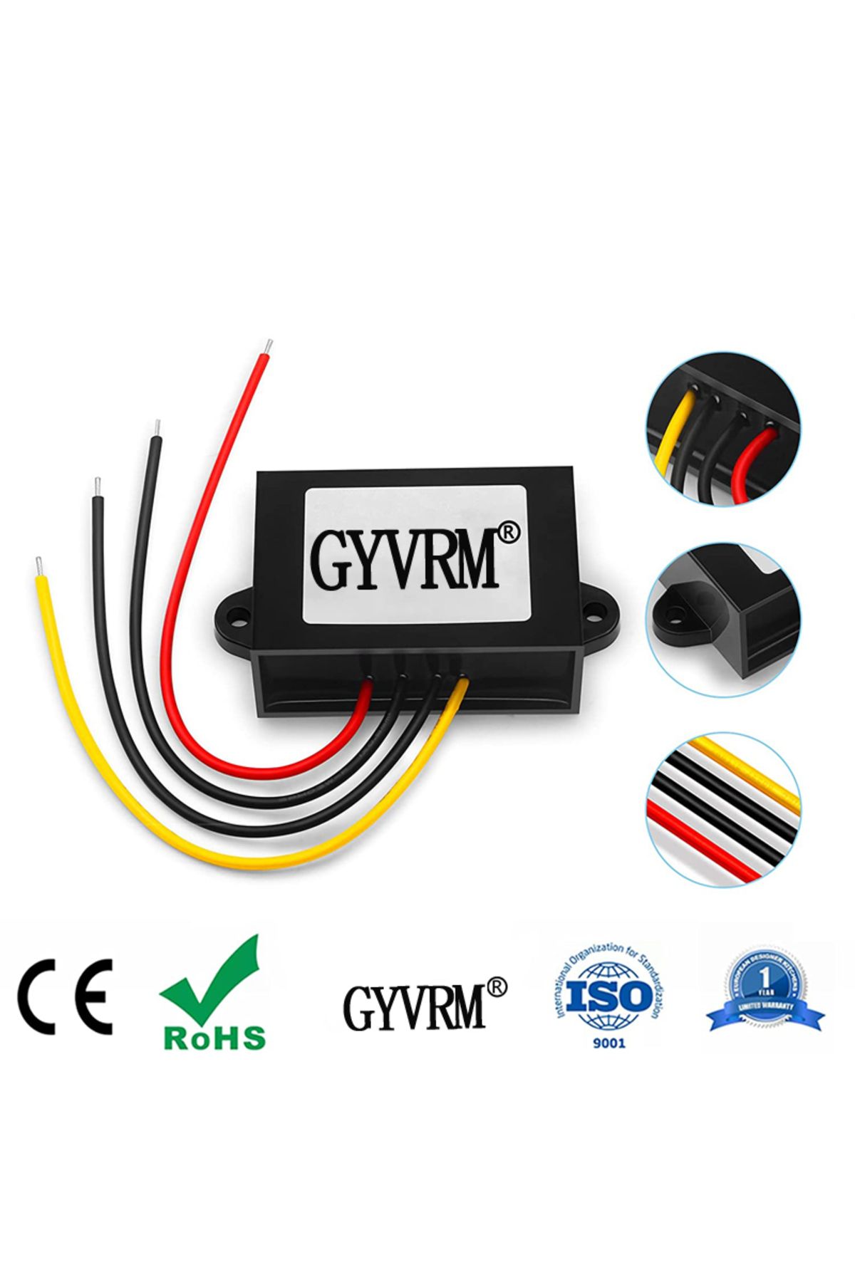 Choice-GYVRM 12V to 13.8V 14V DC DC Step Up 1A 2A 3A 4A 5A Non Isolated Boost Power Converter 12 Volts t... 4