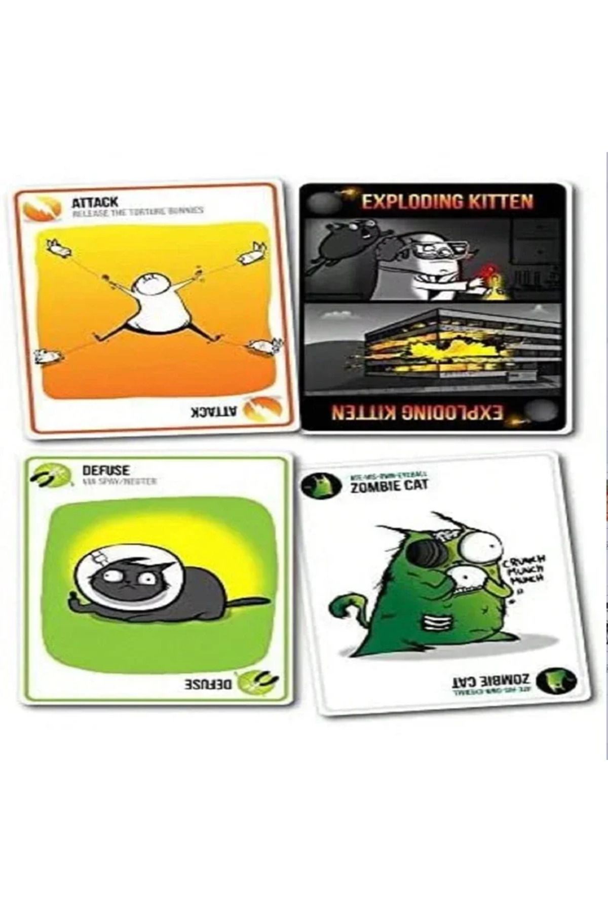 Choice-Red Exploding Kittens Board Game For Family Party, Card Game For Adults And Children Suitable For... 7