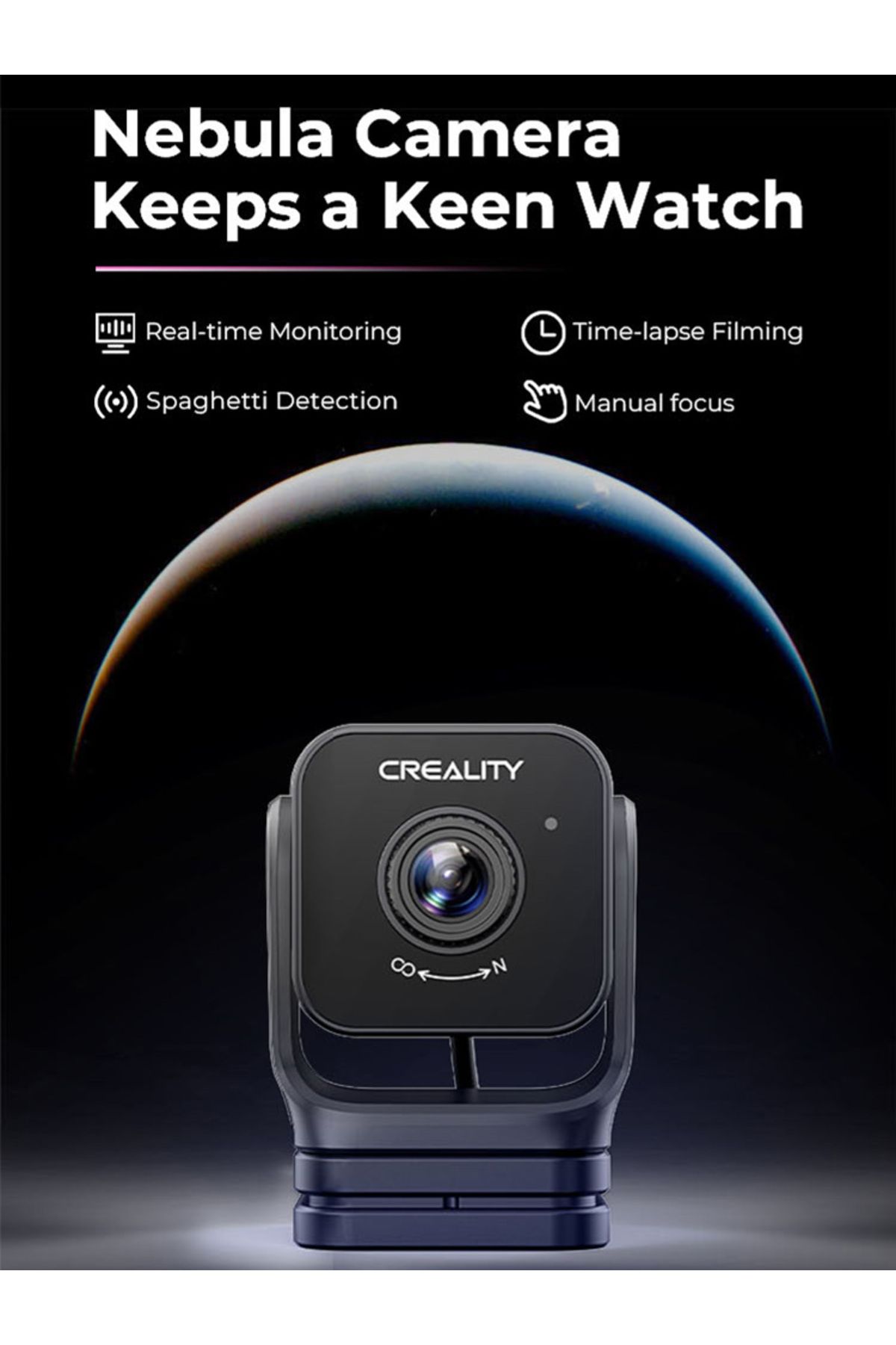 Choice-Creality Nebula Camera High-definition USB Camera with Time-lapse Filming Night Vision Function f... 8
