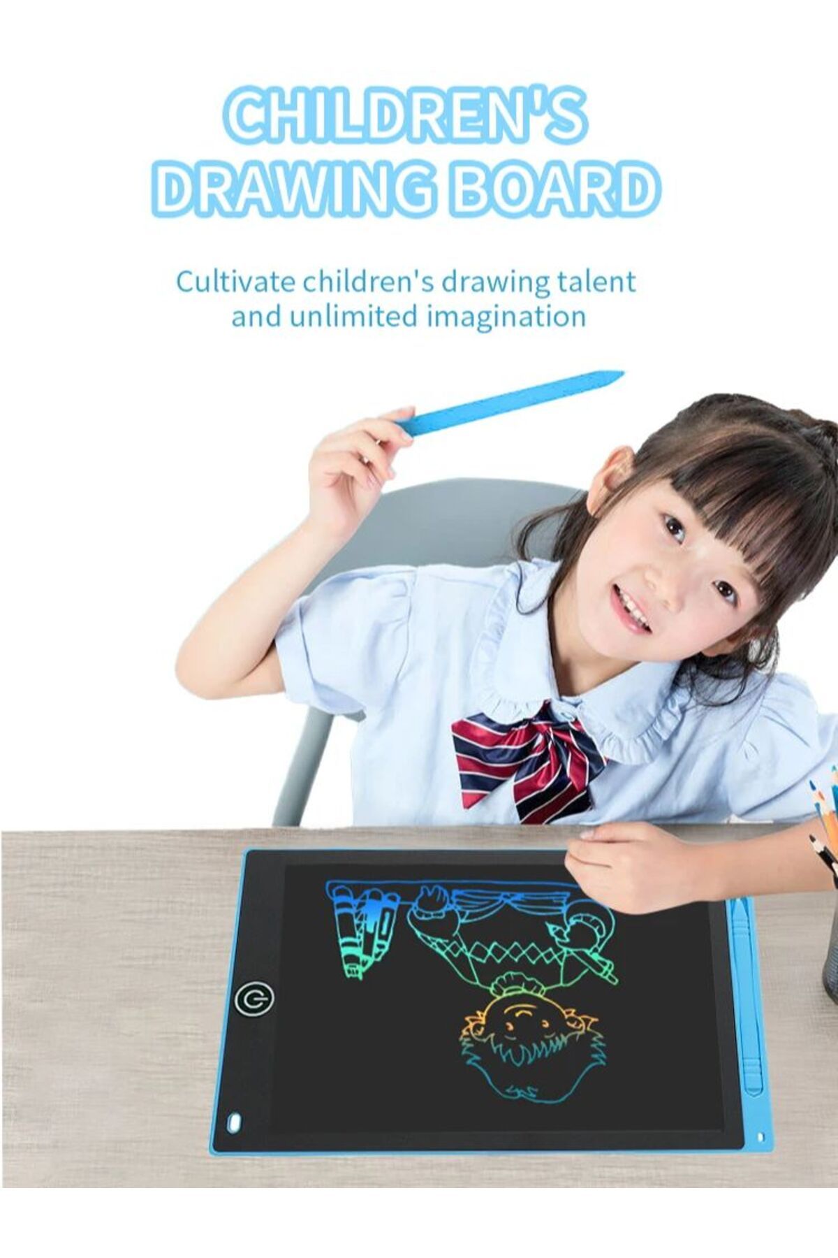 Choice-12 Inch Electronic Drawing Board Writing Tablet Graffiti Sketchpad Toys Handwriting Blackboard Ma... 7