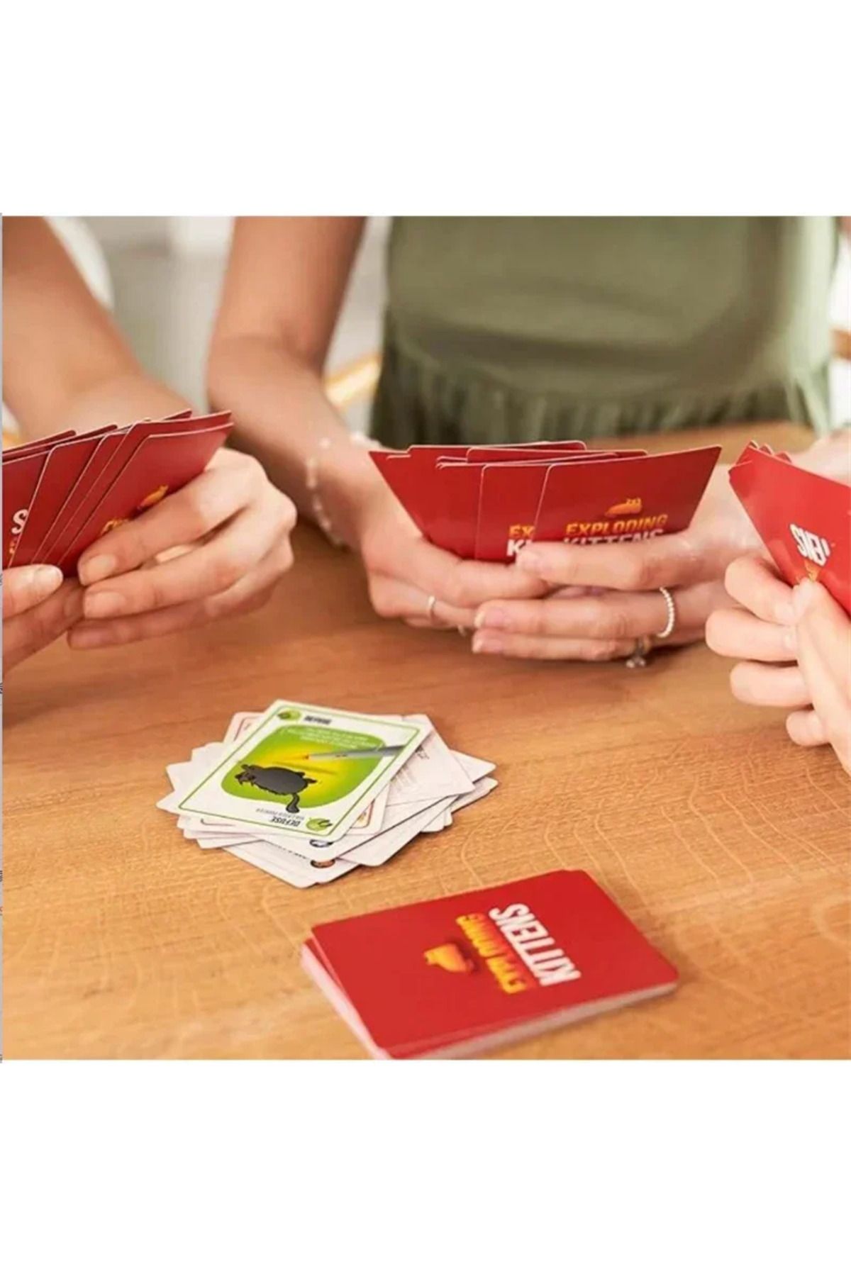 Choice-Red Exploding Kittens Board Game For Family Party, Card Game For Adults And Children Suitable For... 4