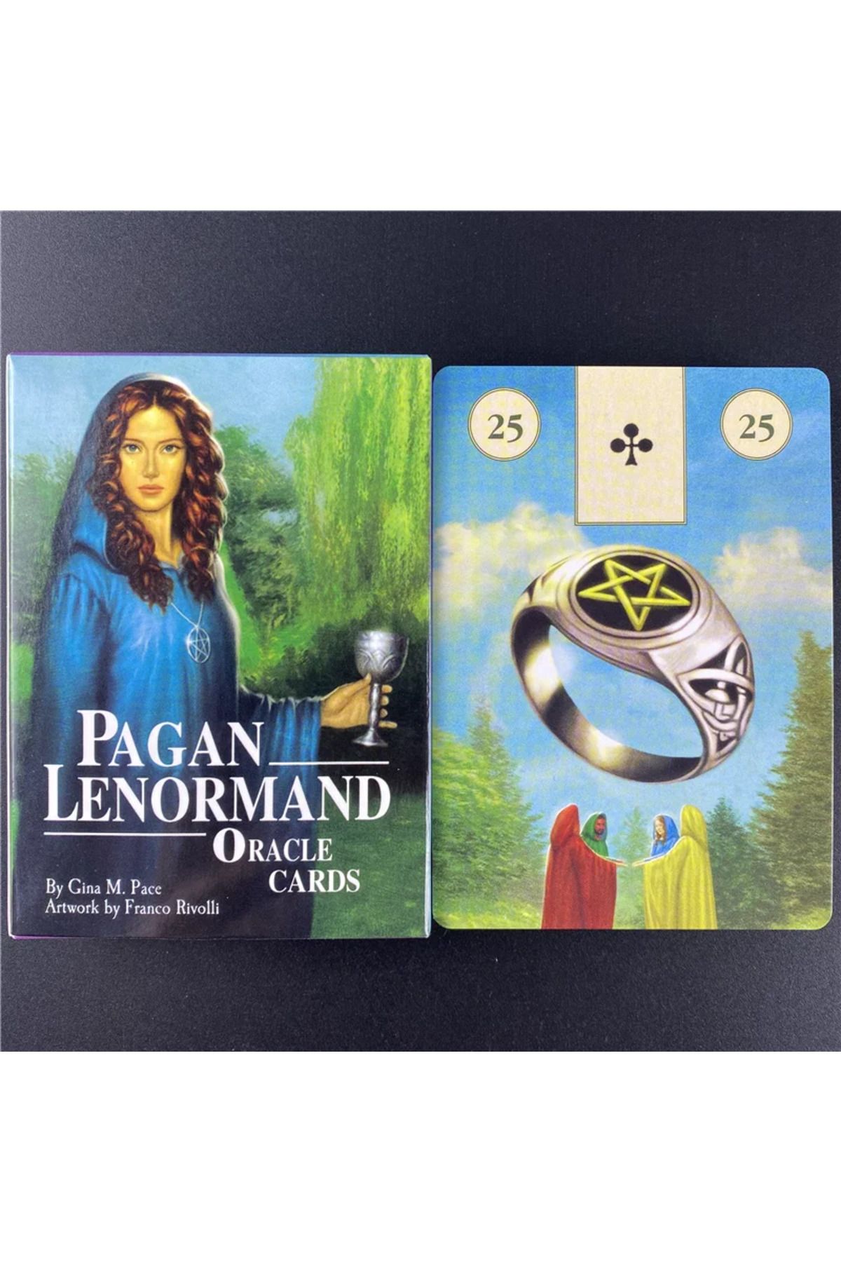 Choice-Pagan Lenormand Oracle Cards Full English Classic Board Games Imaginative Oracle Divination Fat G... 5