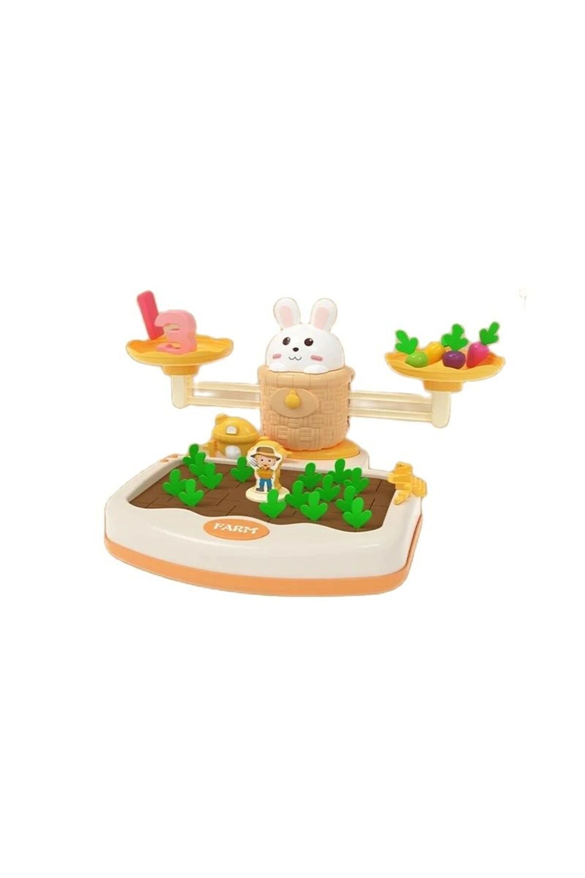DUTRIEUX-Toddler Montessori Math Toy Radish Harvest Memory Game Number Sense Scale Learning Counting Early... 8
