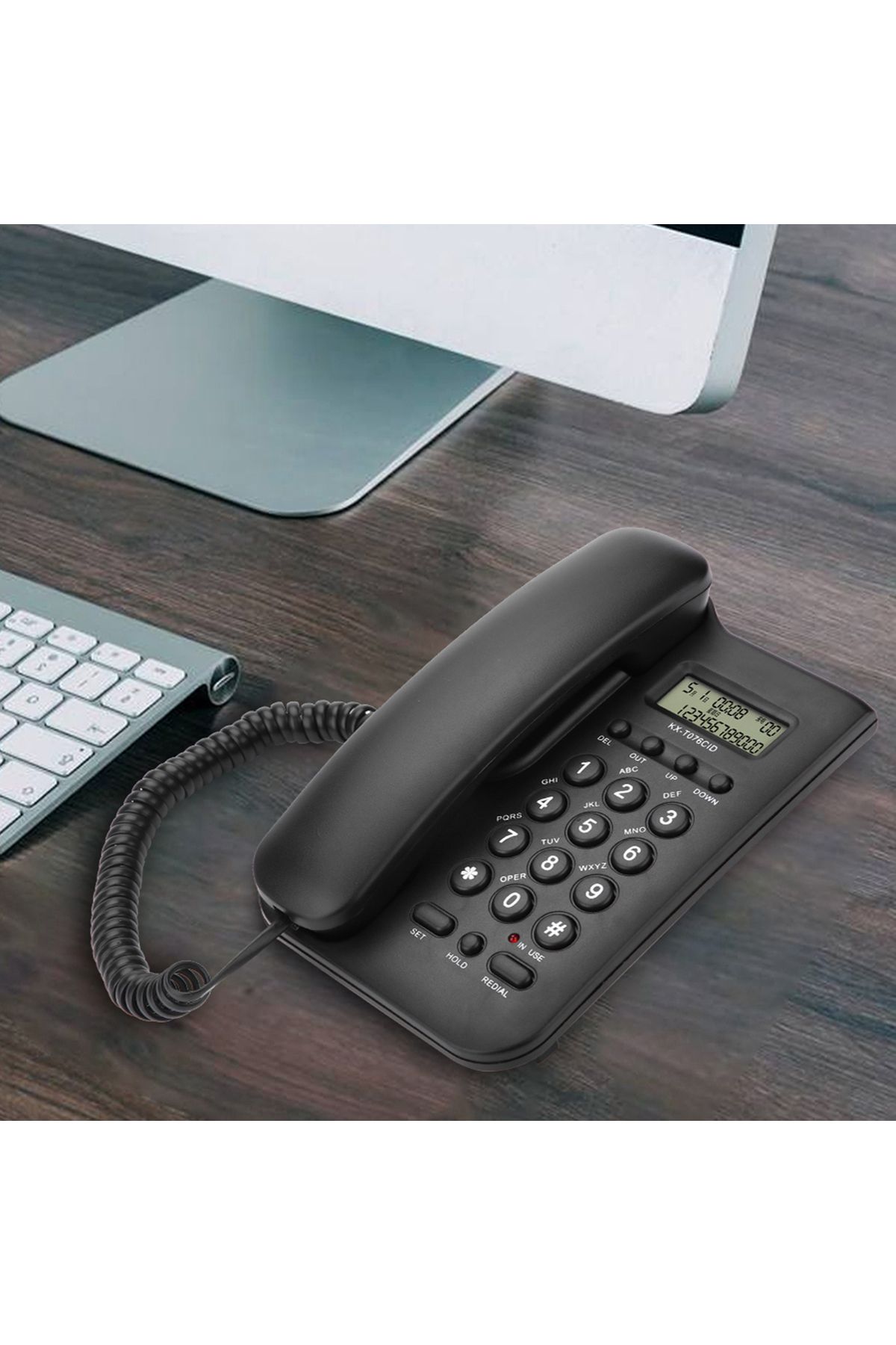 Choice-Home Hotel Wired Desktop Wall Phone Office Landline Telephon 7