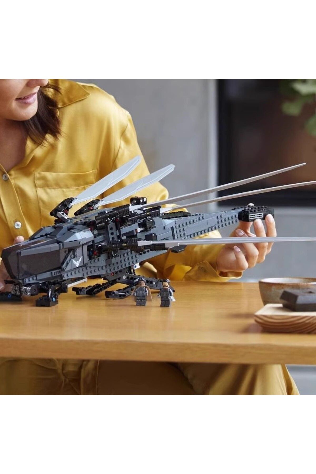 GSF-2024 new Dune Royal flapping wing aircraft 10327 assembled building blocks helicopter fighter air... 4
