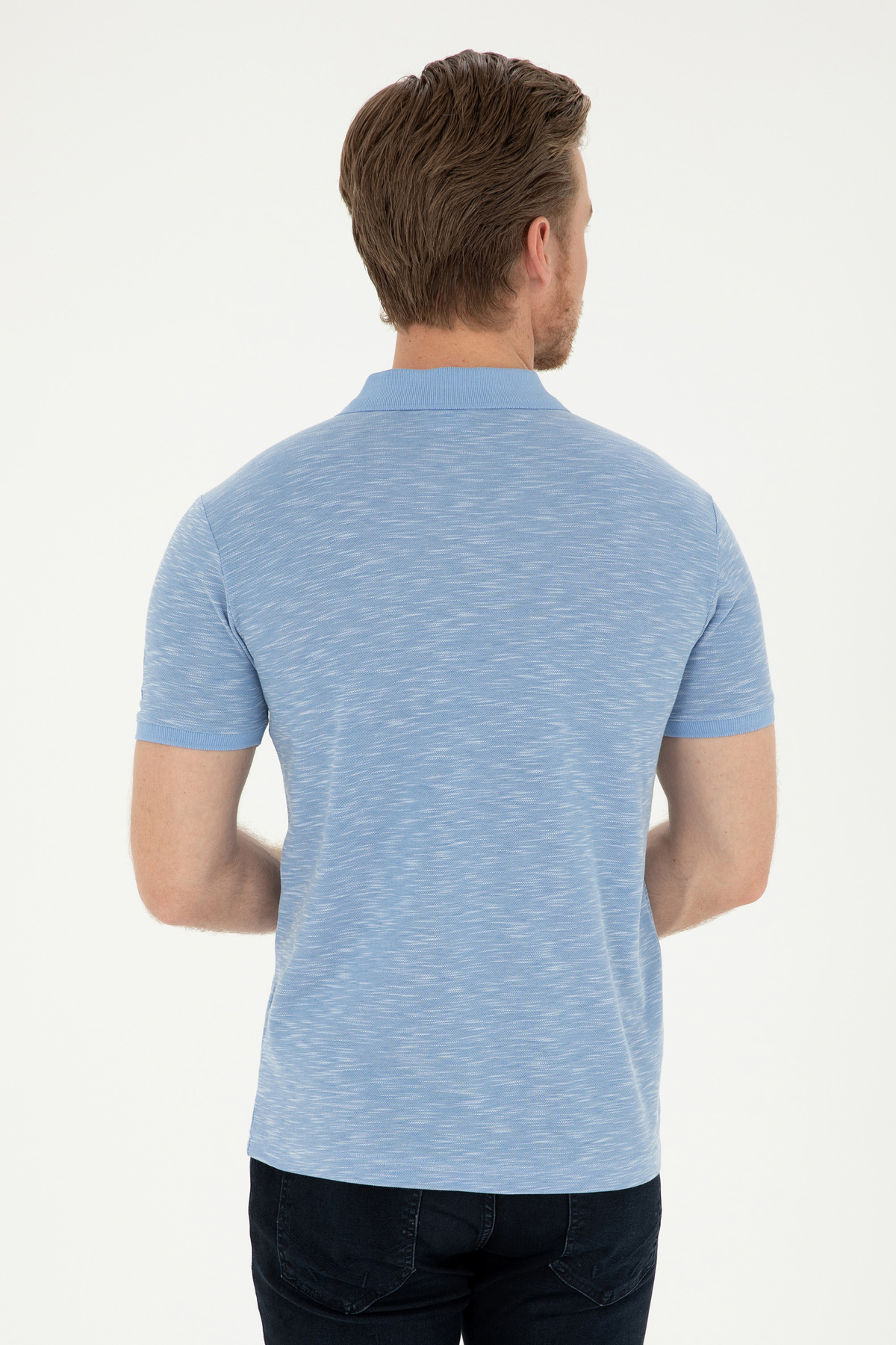 پولوشرت مردانه یقه پلو | یو اس پولو U.S. Polo Assn. 1028426 TR - تصویر 5