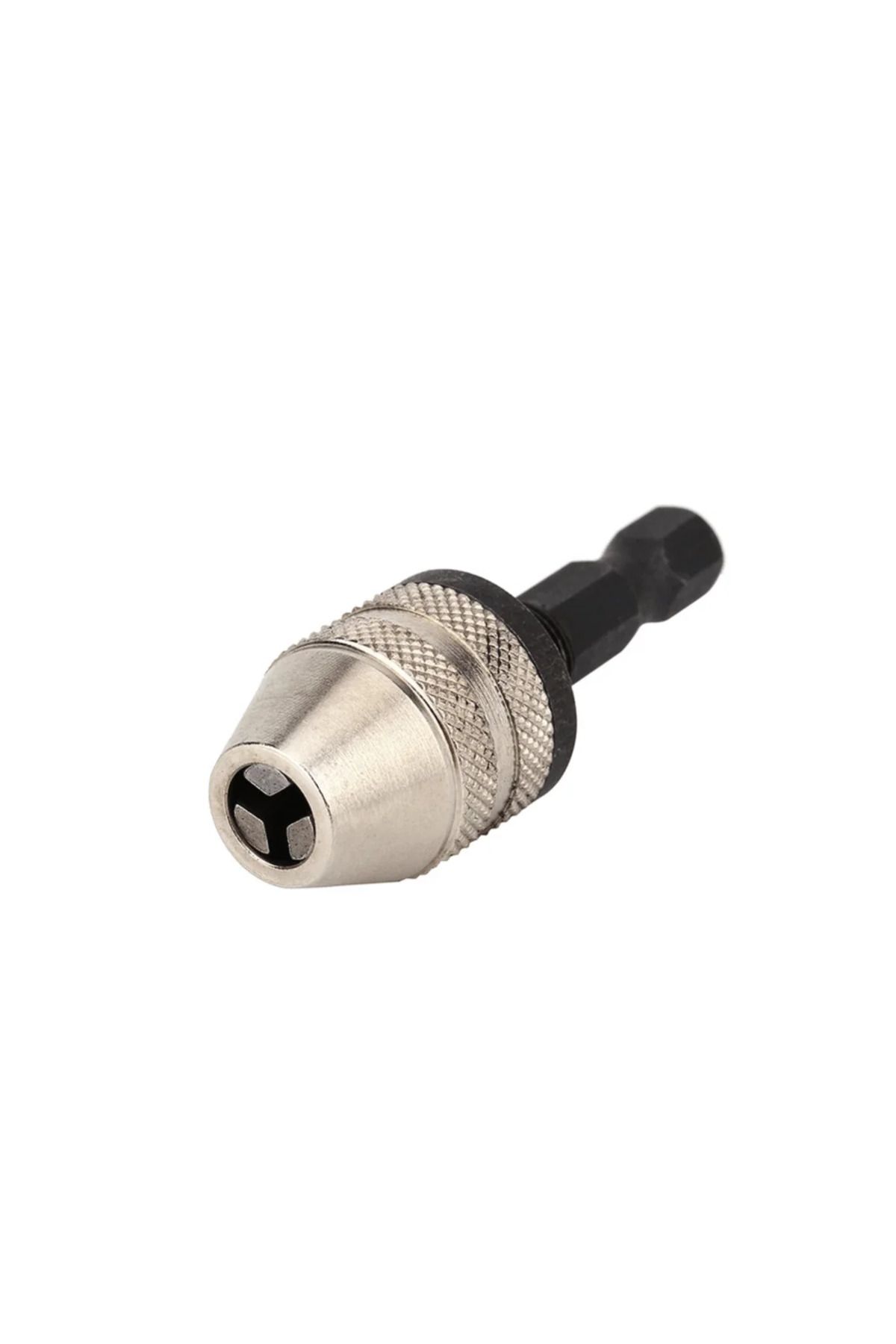Noreter-1pc Keyless Drill Chuck Screwdriver Impact Driver Adaptor 1/4 '' Hex Shank Drill Bit Tool Convert... 5