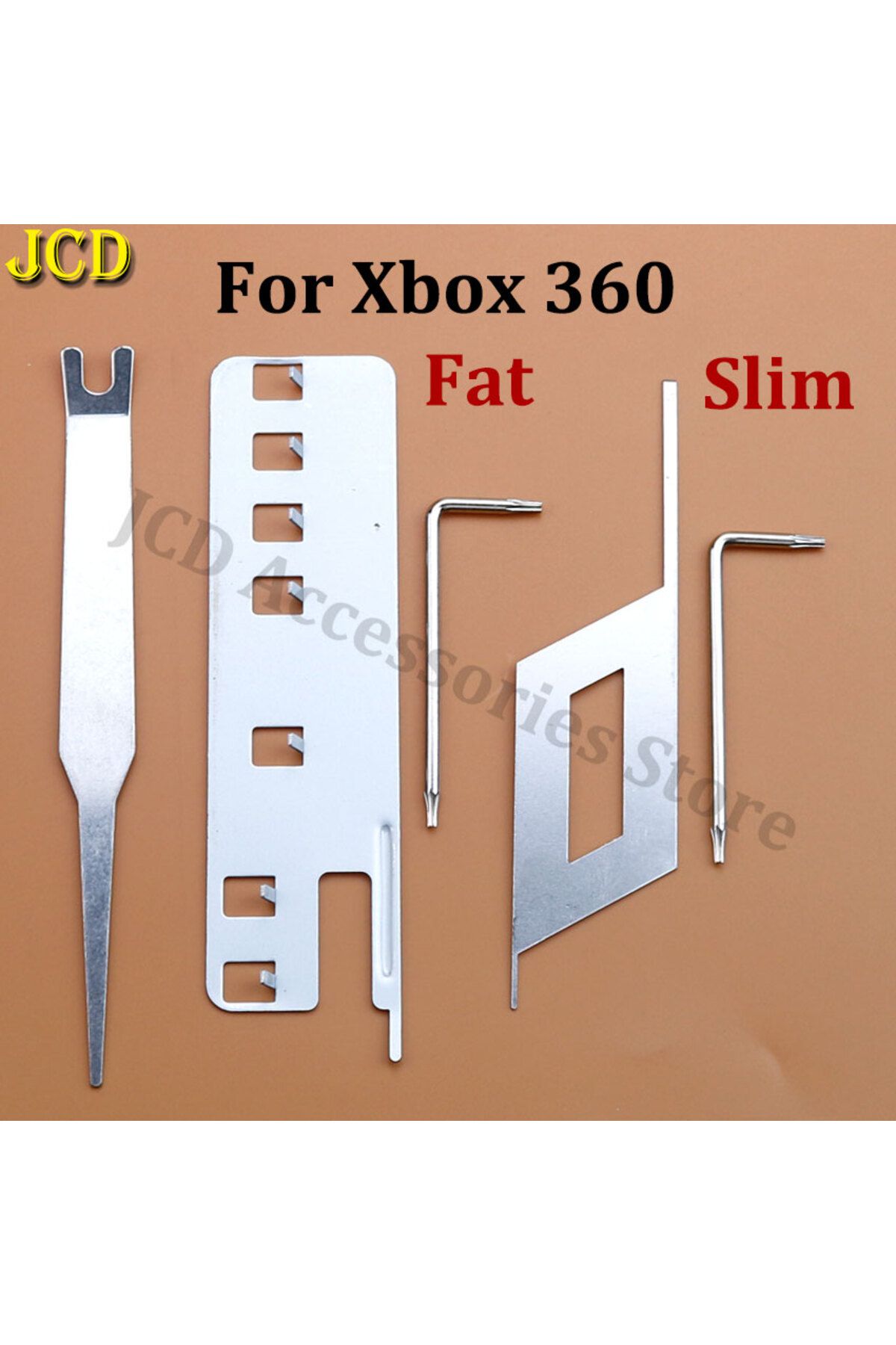 JCD-For Xbox360 Console X-Clamp Removal Tool For Xbox 360 Slim Fat Console Host Shell Opening Too... 2