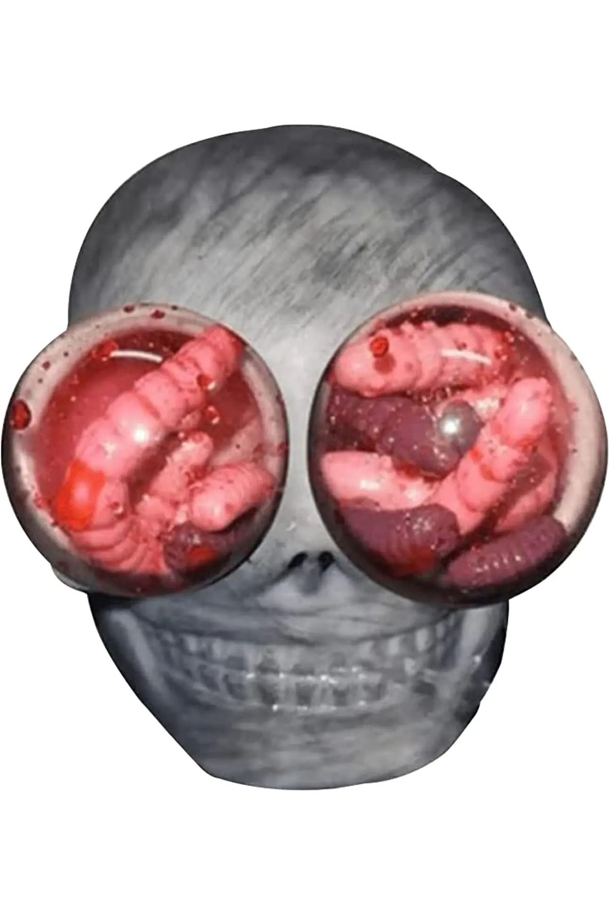 GSF-Funny Gothic Squeeze Skull Toys Squishy Horror Skull Stress Relief Vent Kneading Decompression To... 7