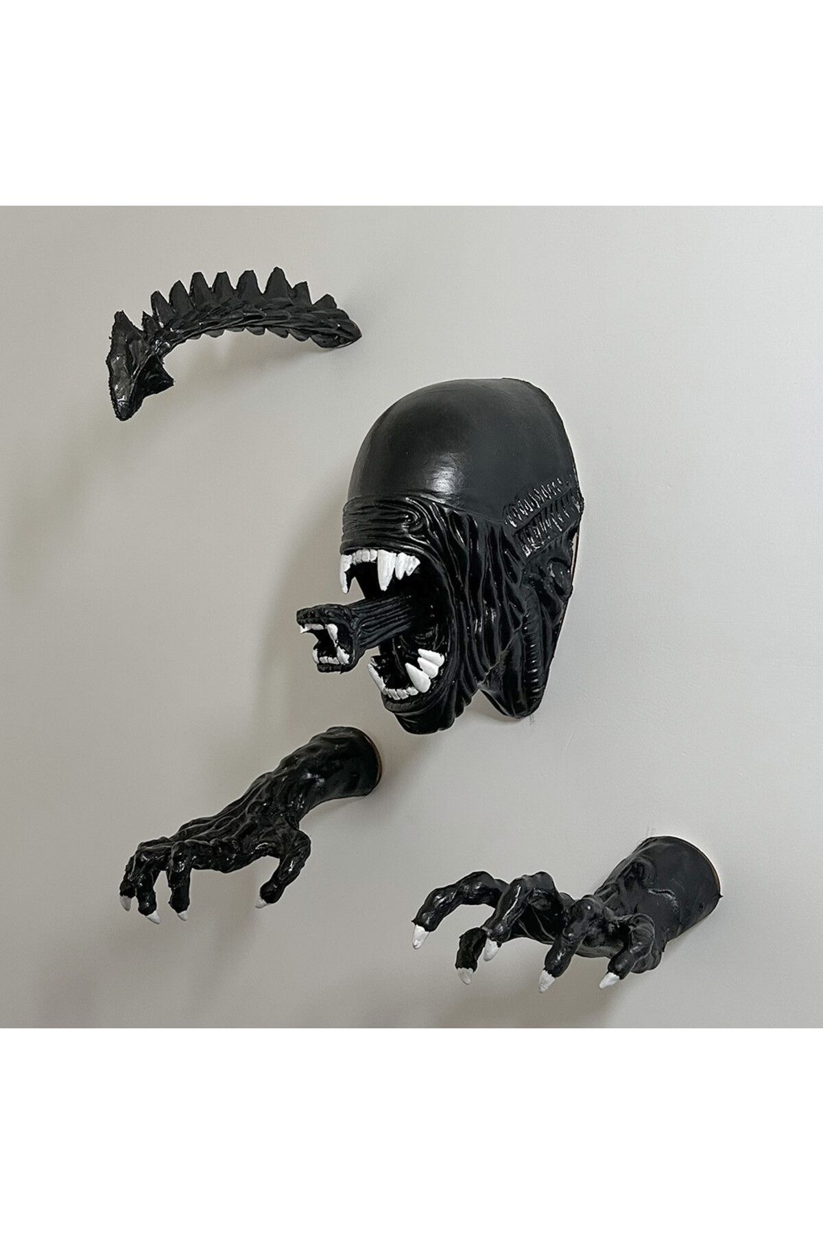 Choice-Giant Xenomorph Head - Xenomoprh Wall Art - Alien Xenomoprh - Xenomorph Mask- Facehugger Mask - T... 7