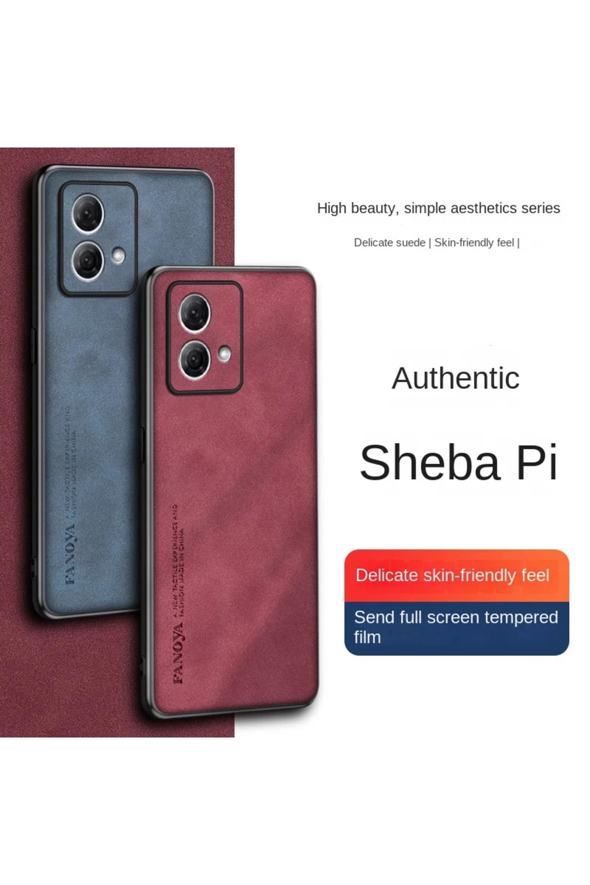 Choice-Soft PU leather Skin Slim Protective Back Cover Case For Motorola Moto G84 G54 G34 G24 G14 Edge 4... 6