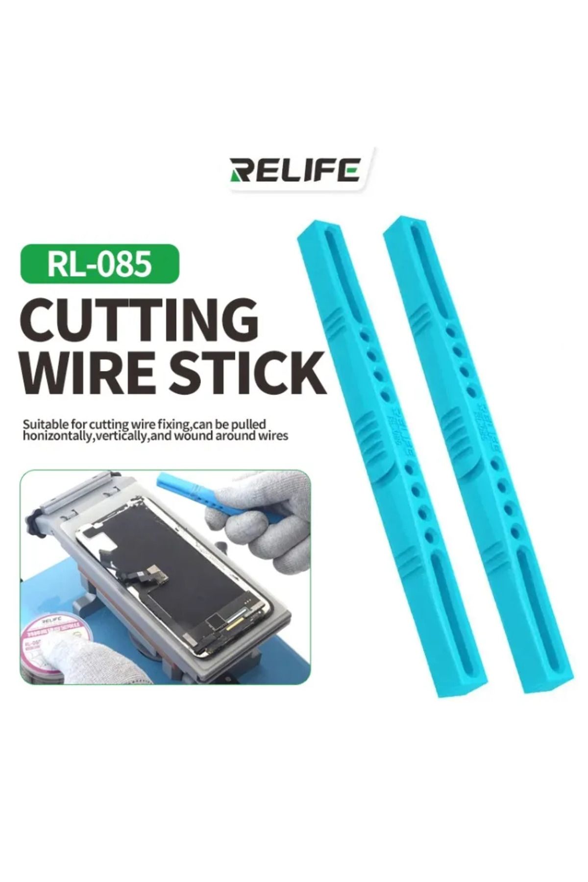 Choice-Relife RL-085 Cutting Wire Stick Screen Separation Wire Dissection Stick Cutting Line LCD Screen ... 8