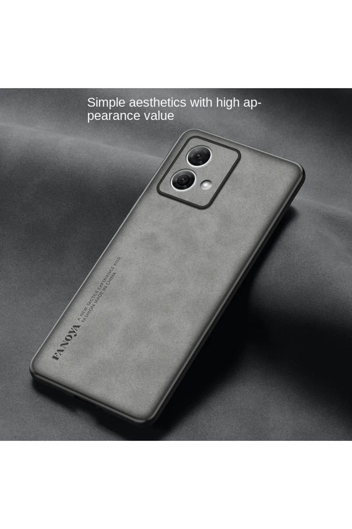 Choice-Soft PU leather Skin Slim Protective Back Cover Case For Motorola Moto G84 G54 G34 G24 G14 Edge 4... 2