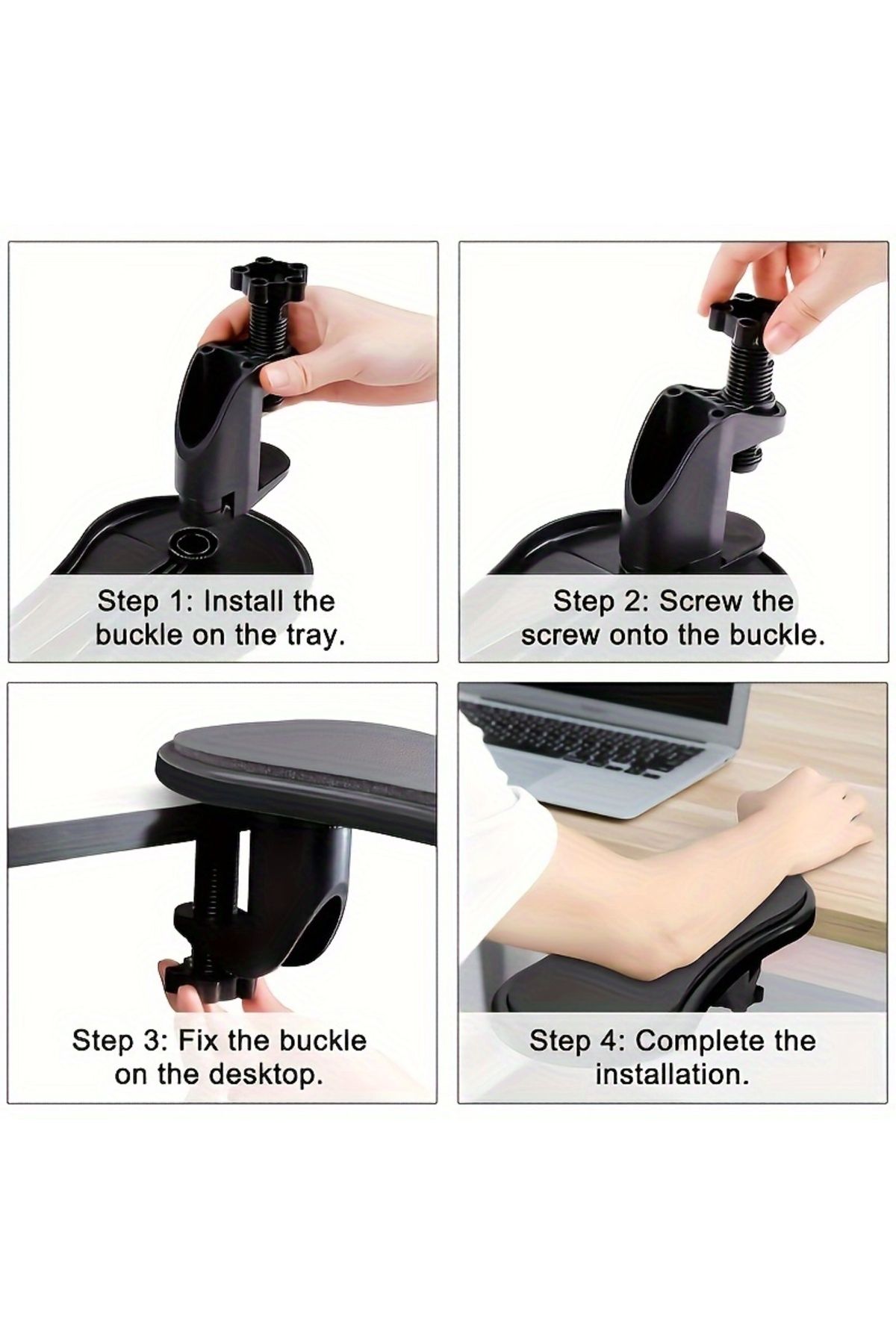 Choice-"Workspaceenhancer" Ergonomic Desk Armrest Extender For Office - Comfortable Elbow Support, Ideal... 6