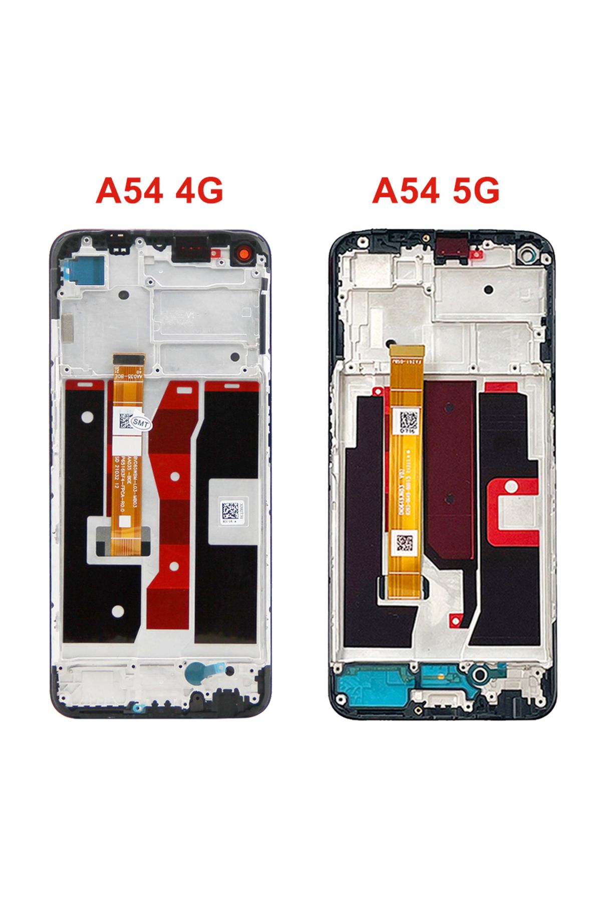 sinmaytai-A54 4g With Frame For Oppo A54 4g Cph2239 Lcd Display Touch Screen Digitizer Assembly For Oppo A54 5 5