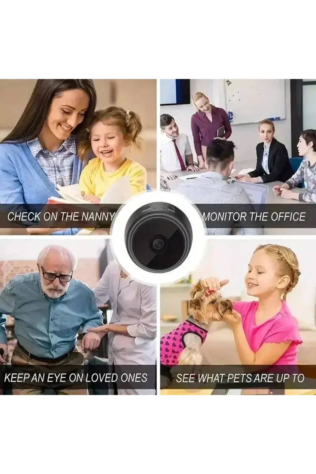 Choice-كاميرا A9 WiFi Mini مسجل فيديو لاسلكي كاميرا حماية أمنية كاميرا مراقبة المنزل الذكي... 7