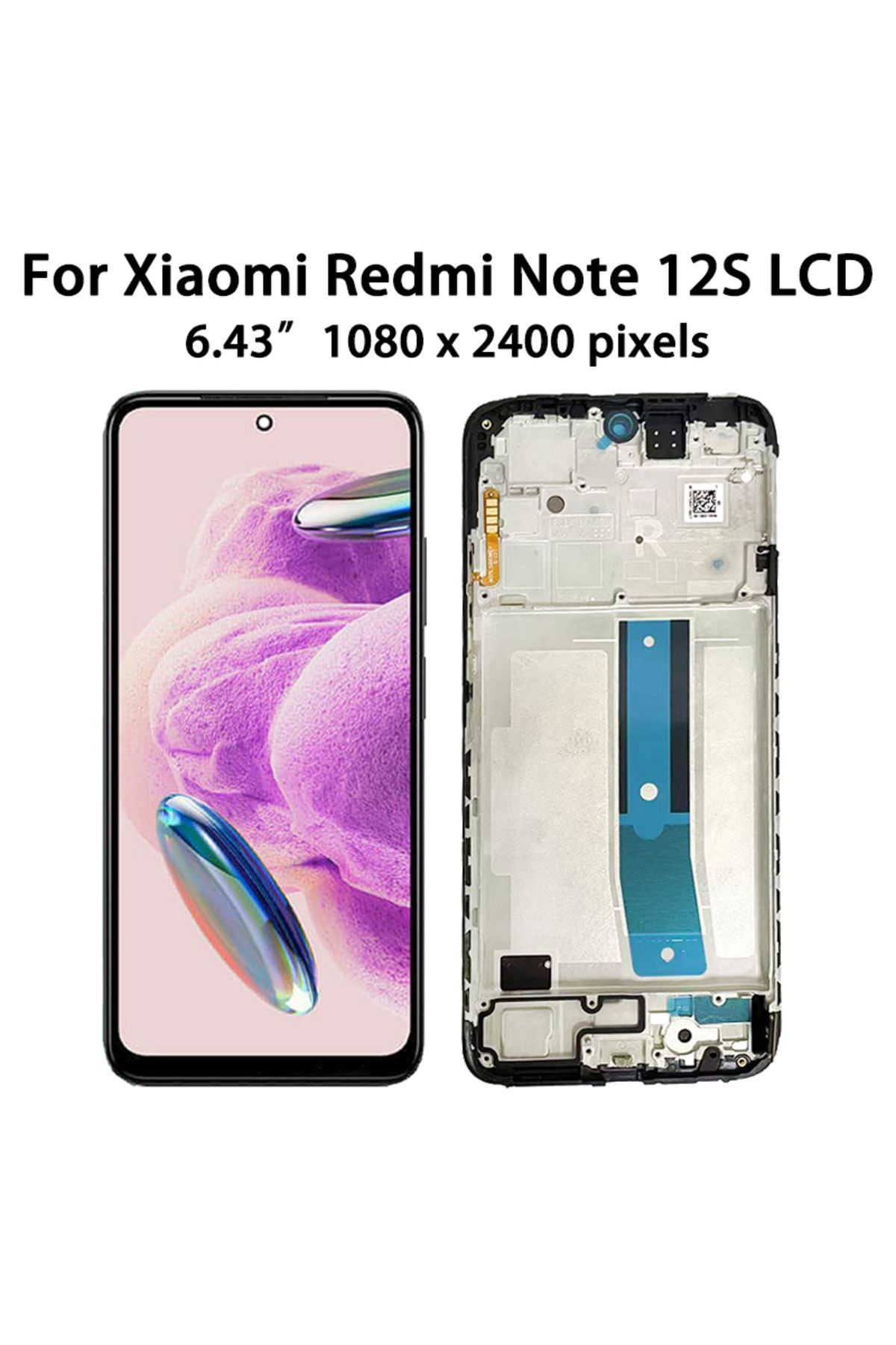 DUTRIEUX-AMOLED Screen for Xiaomi Redmi Note 12S 2303CRA44A 23030RAC7Y Lcd Display Digital Touch Screen wi... 5