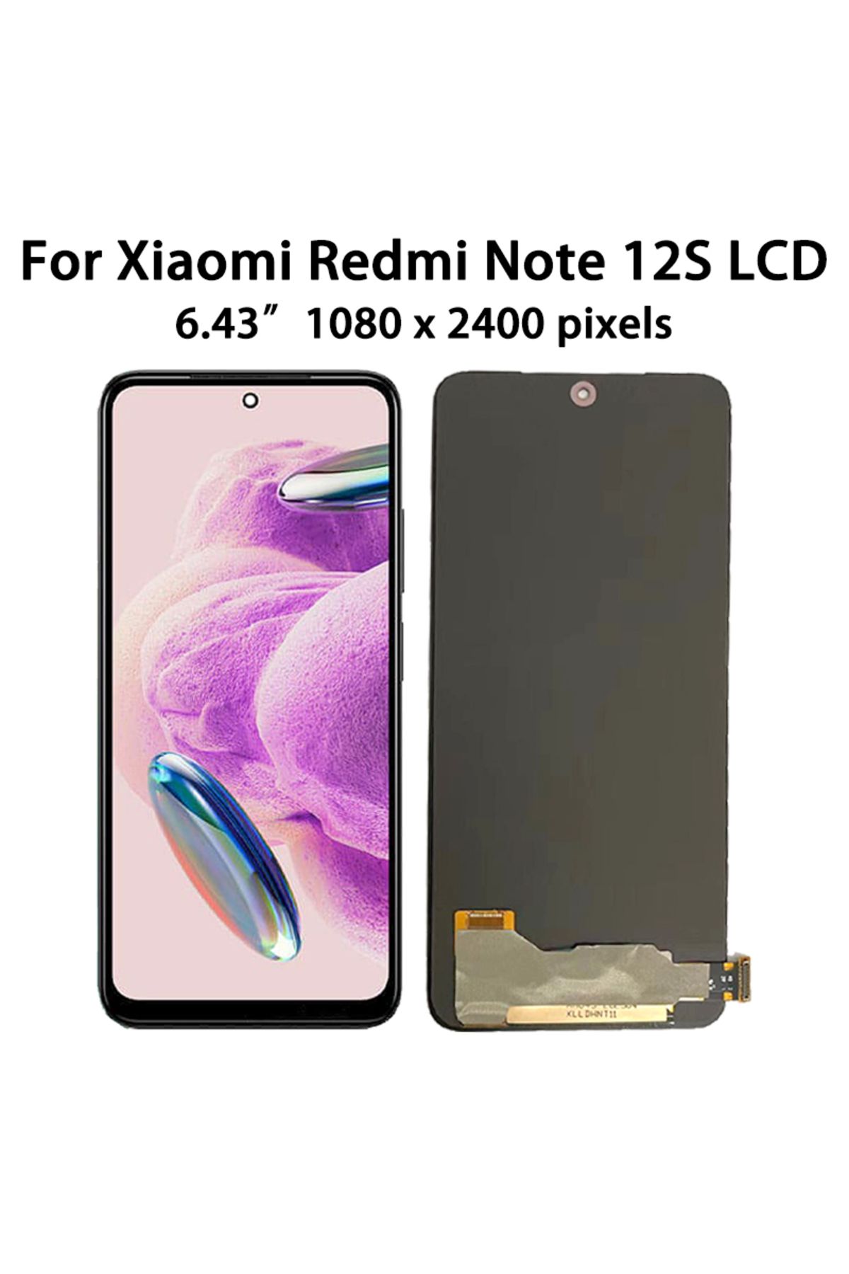 DUTRIEUX-AMOLED Screen for Xiaomi Redmi Note 12S 2303CRA44A 23030RAC7Y Lcd Display Digital Touch Screen wi... 4