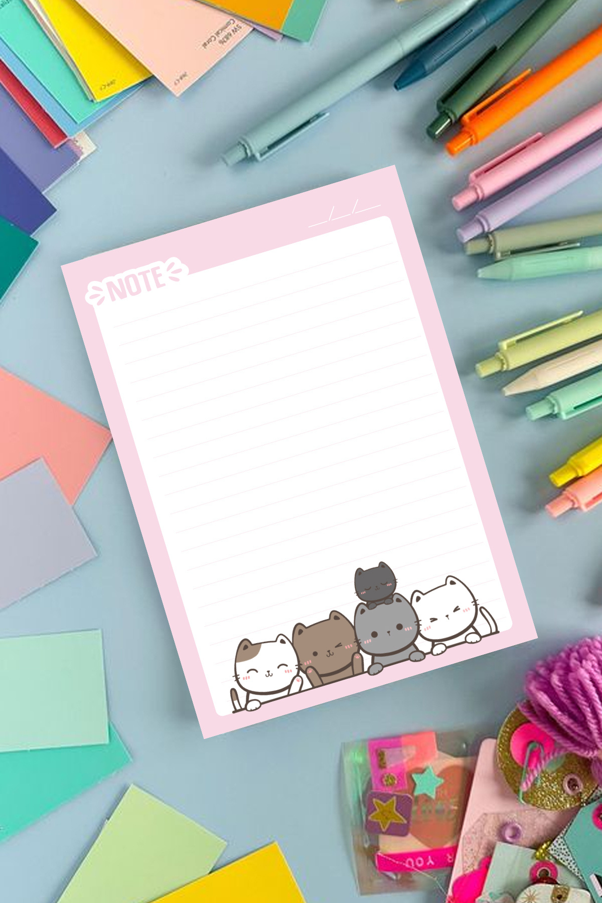 Copyder-A5 Lined Memo Pad Notebook 50 Sheets 2