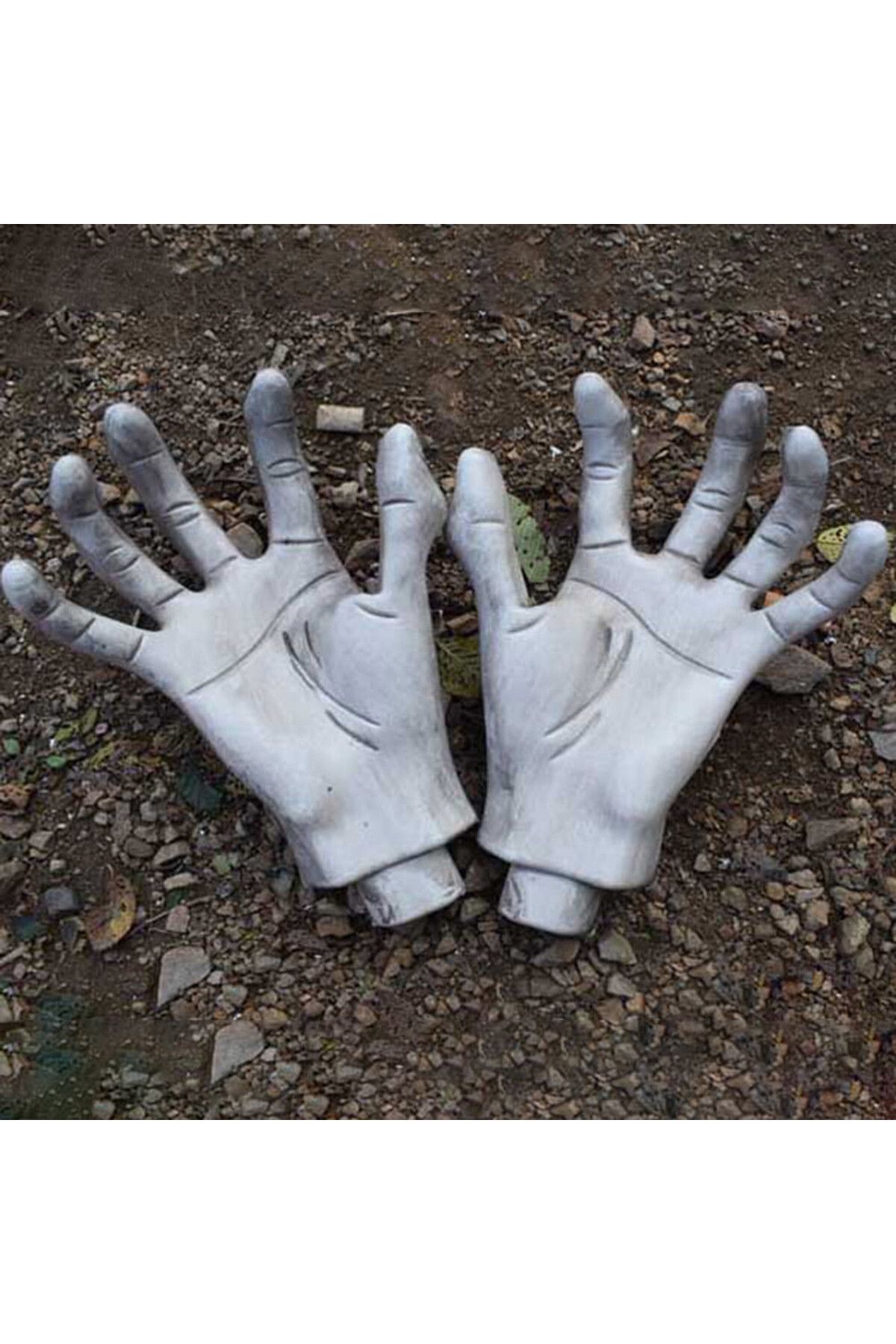 Choice-Halloween Decoration Realistic Life Size Skeleton Hands Plastic Fake Human Hand Bone Zombie Party... 5