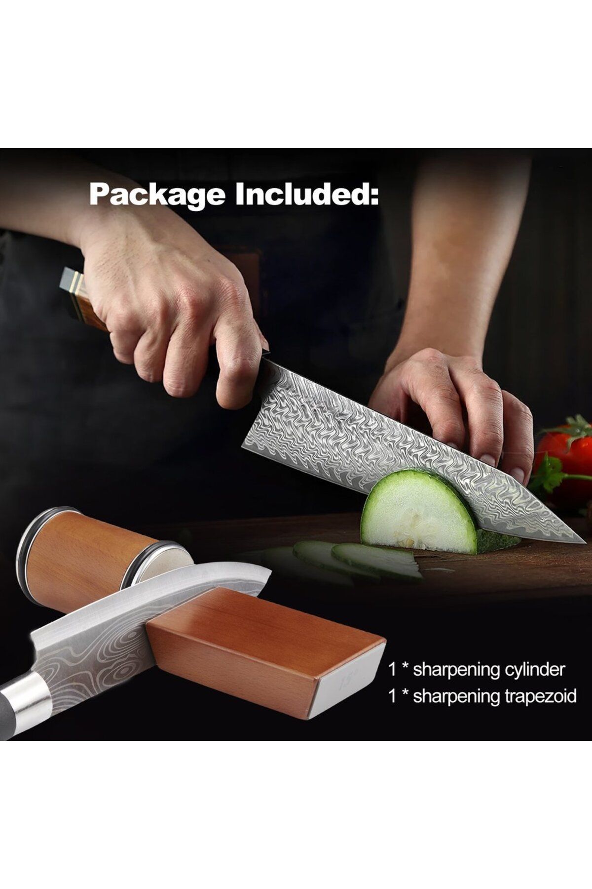 Choice-Rolling Knife Sharpener Kit 15°/20° Double For Straight Edge Roller Knife Sharpening With Industr... 5