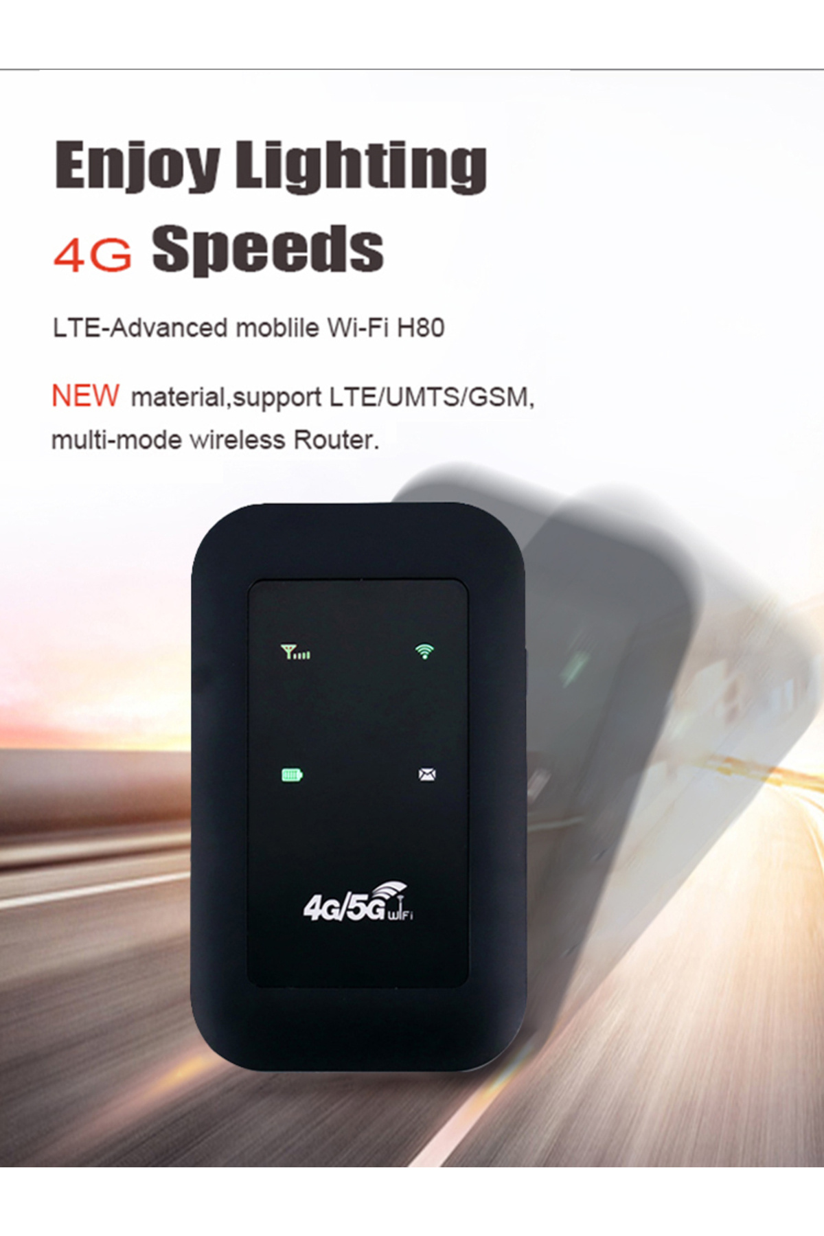VKTECH-4G WIFI Router Portable Pocket WiFi Repeater 3G/4G LTE Wireless Router with SIM Card Slot Mini Ou... 8