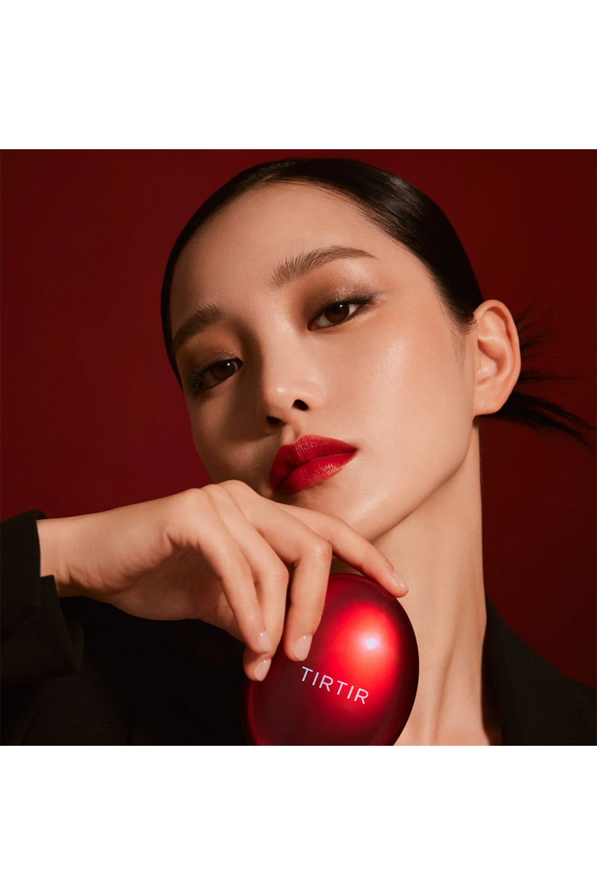 کرم پودر TIRTIR MASK FIT FOUNDATION CUSHION RED 10C SHELL 18GR MIMISKIN TIRTIR