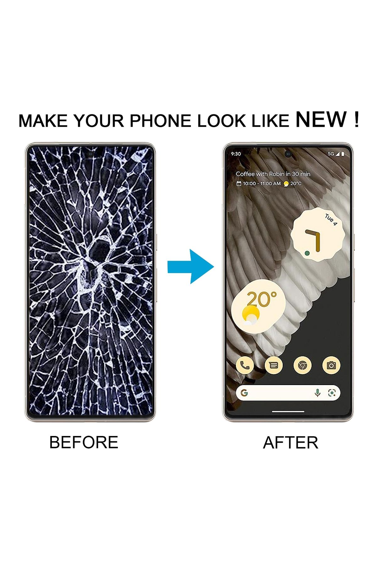 Choice-OLED LCD Screen For Google Pixel 7 Pro GP4BC GE2AE Digitizer Full Assembly with Frame 6