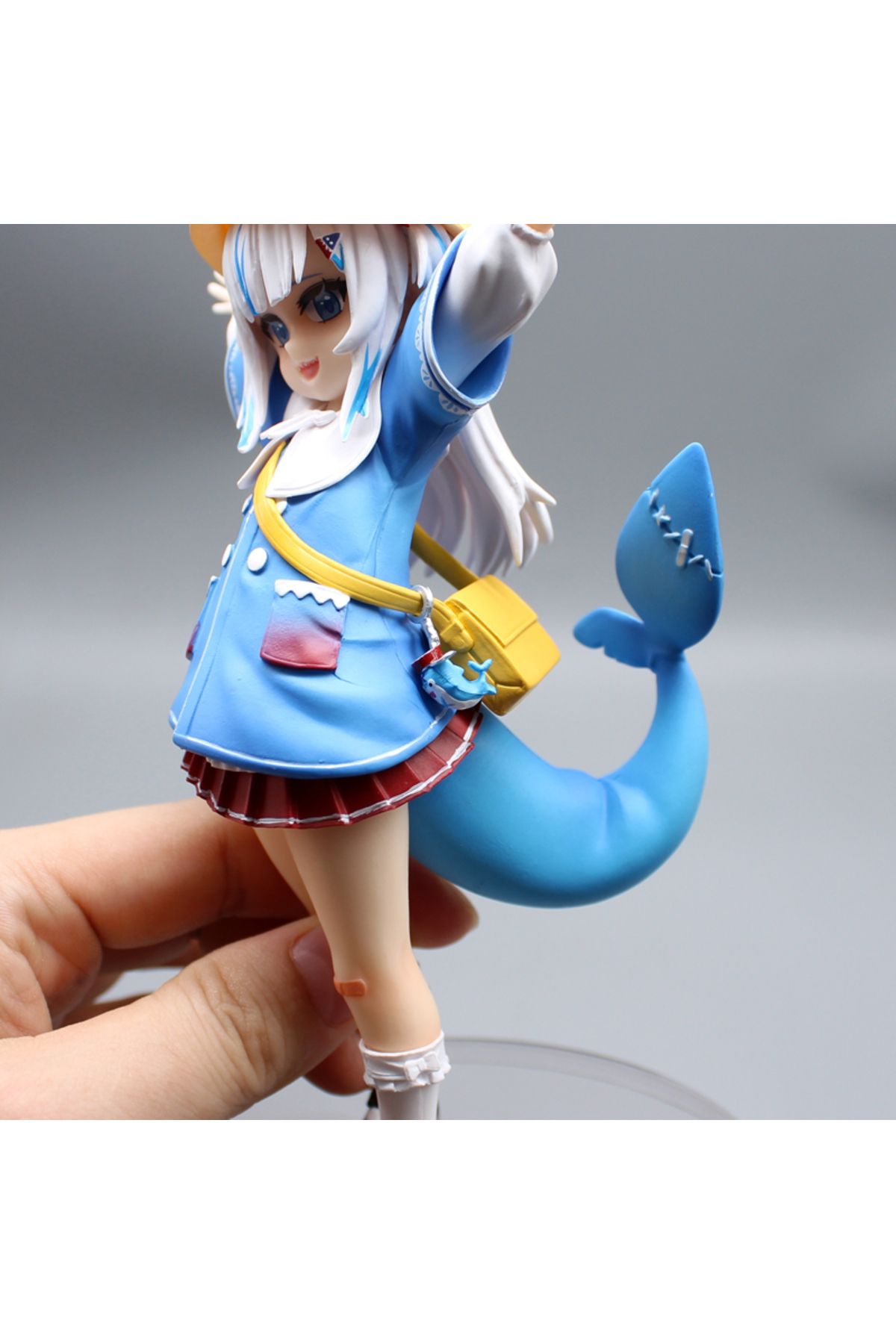 Choice-Hololive Gawr Gura Anime Figure Kindergarten Hololive Gawr Gura shark Figure Cute Figurine Collec... 3
