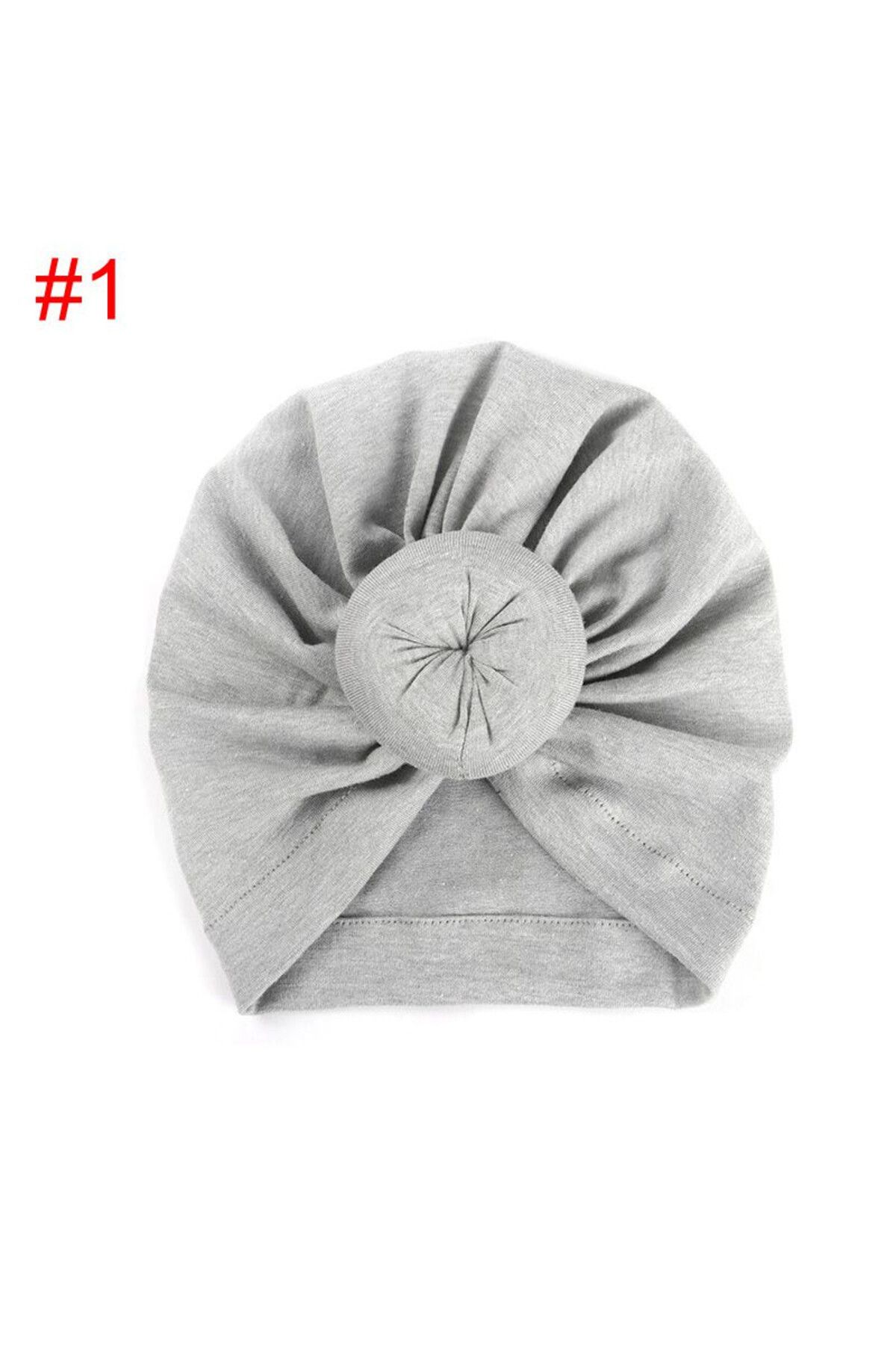 OEM-Turban bebelusi din bumbac Drool (Culoare: Galben) 5