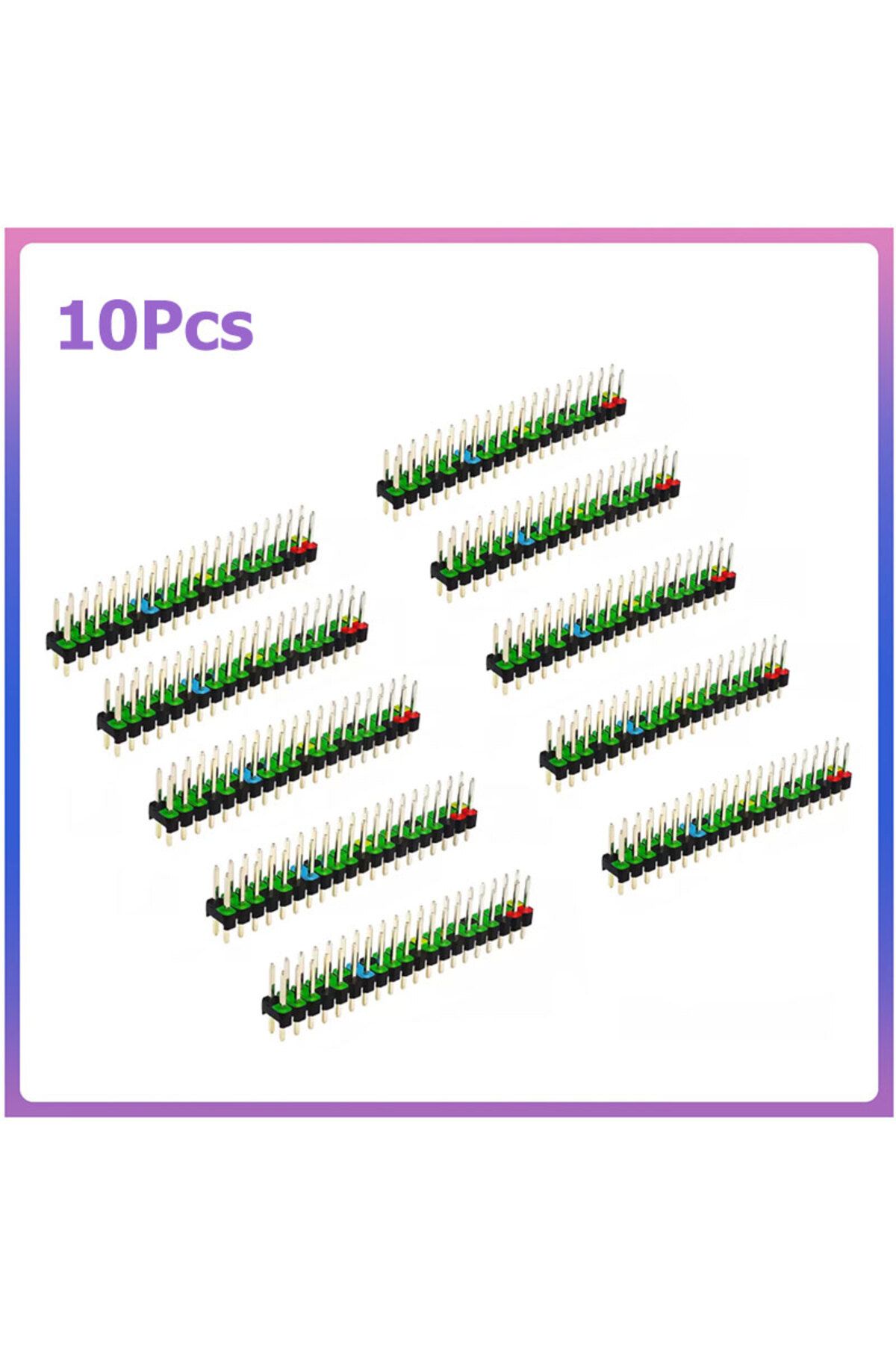 Choice-1PCS / 10PCS 2 X 20 Pin Male GPIO Header for Raspberry Pi Zero 2 W 2