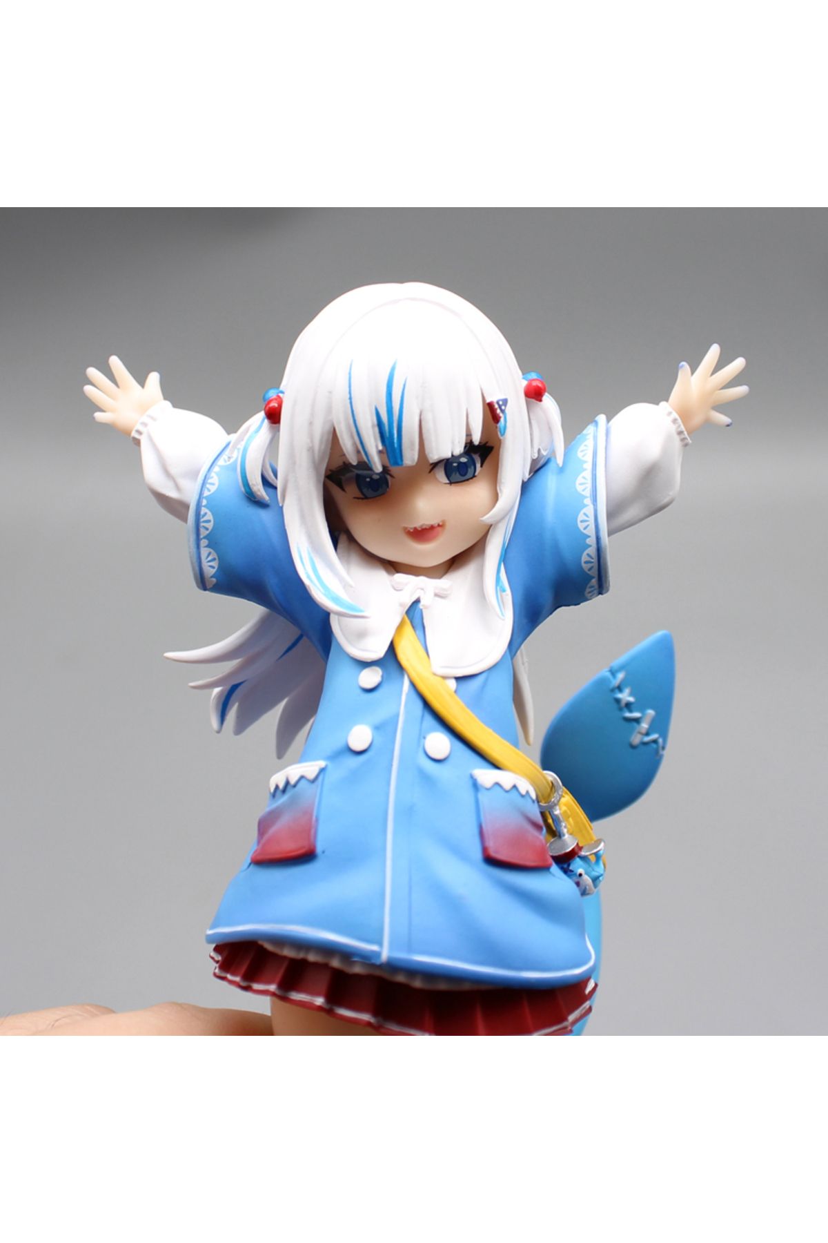 Choice-Hololive Gawr Gura Anime Figure Kindergarten Hololive Gawr Gura shark Figure Cute Figurine Collec... 4