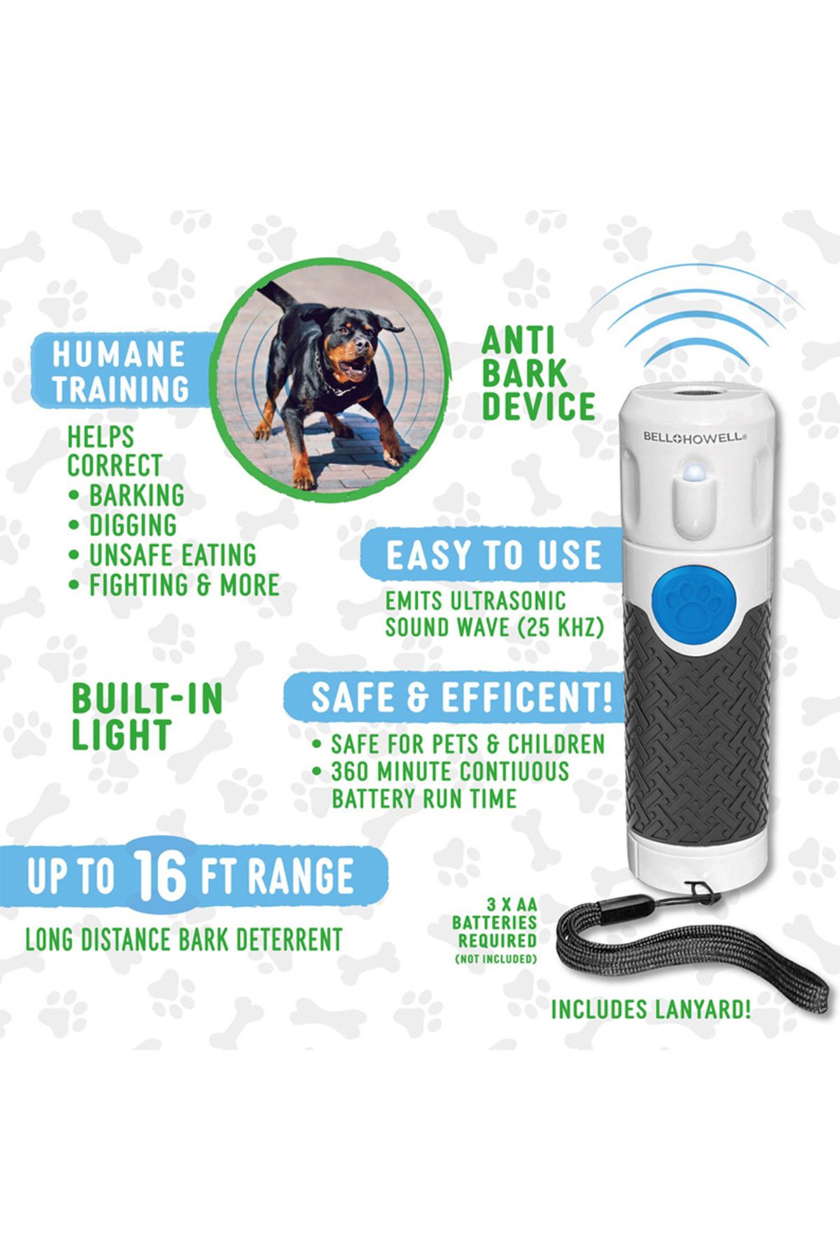 Choice-Ultrasonic Dog Repeller, Portable Dog Repellent Device, Dog Anti-barking Device, Dog Bark Control... 2