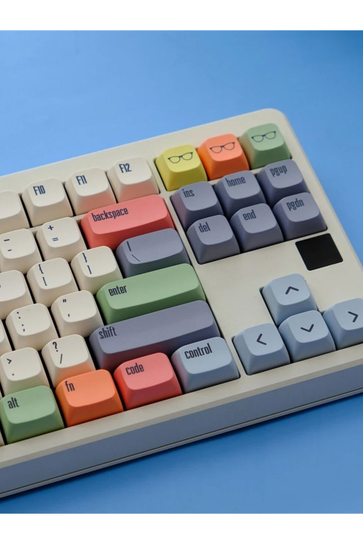 Choice-GMK Canvas Keycaps Dye Sub Keycap XDA PBT For Mechanical Keyboard Gaming 75% Color Key Caps Wooti... 6
