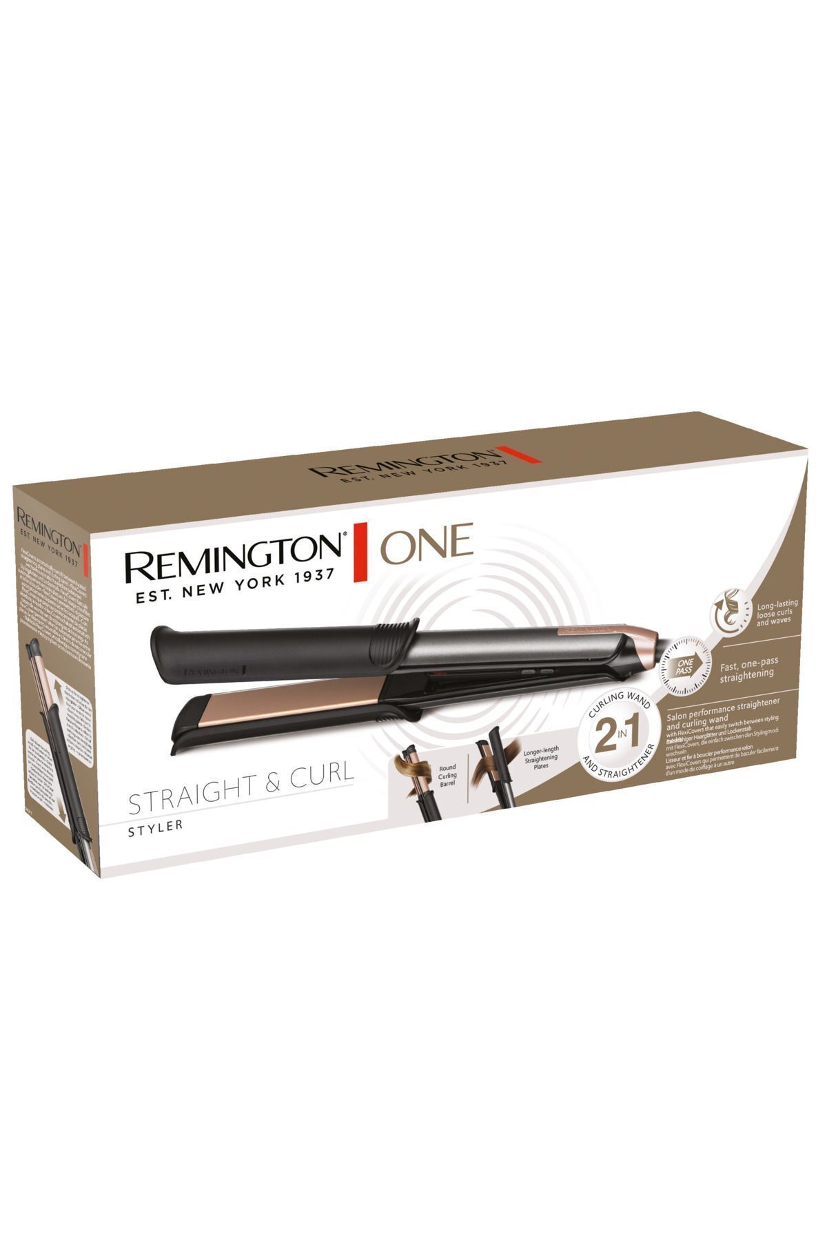 Remington-S6077 Model Hair Straightener and Curling Iron 5