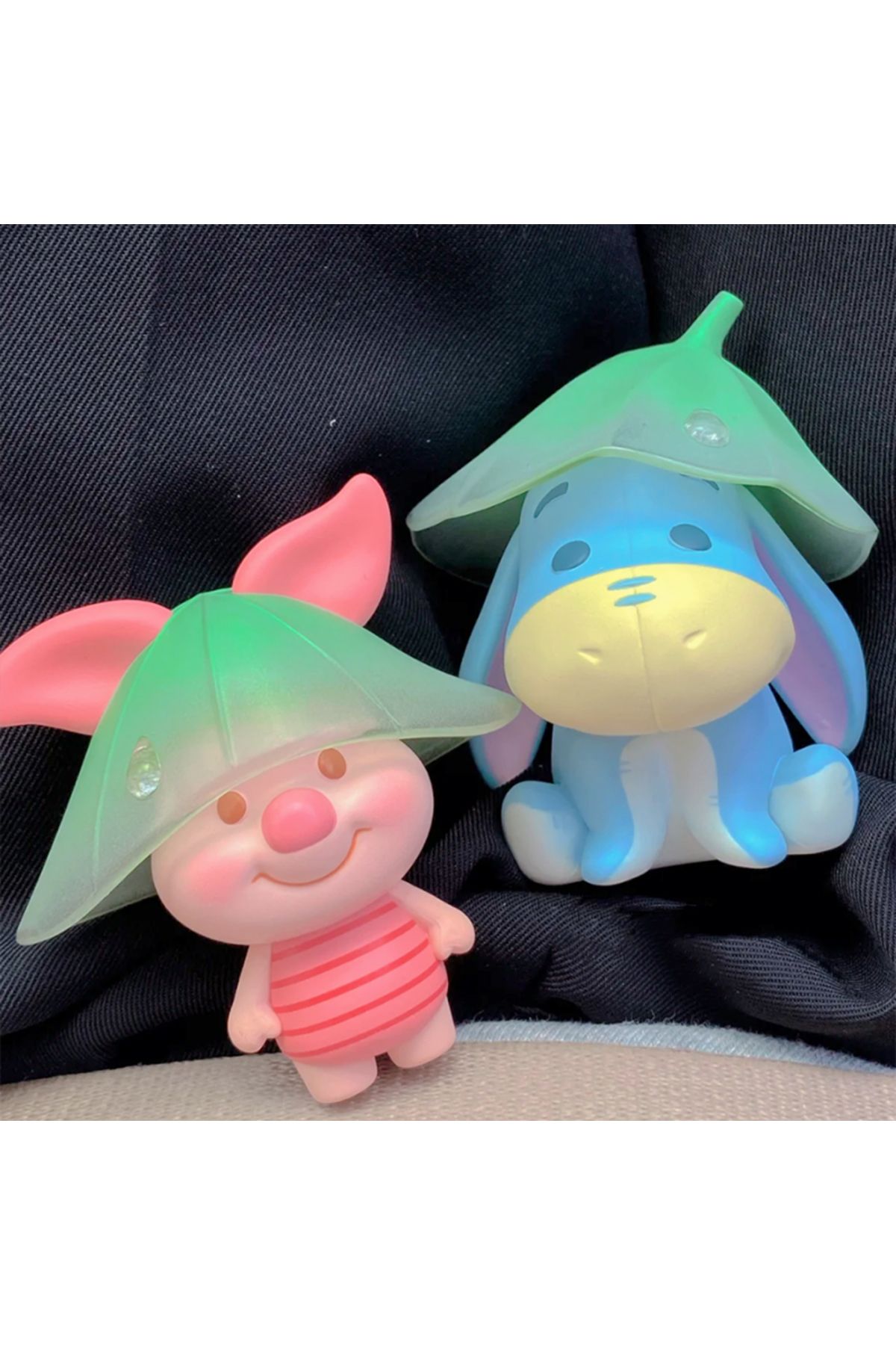 Miniso-MINISO Blind Box Winnie the Pooh series rainy season theme model doll kawaii animation surroundin... 6