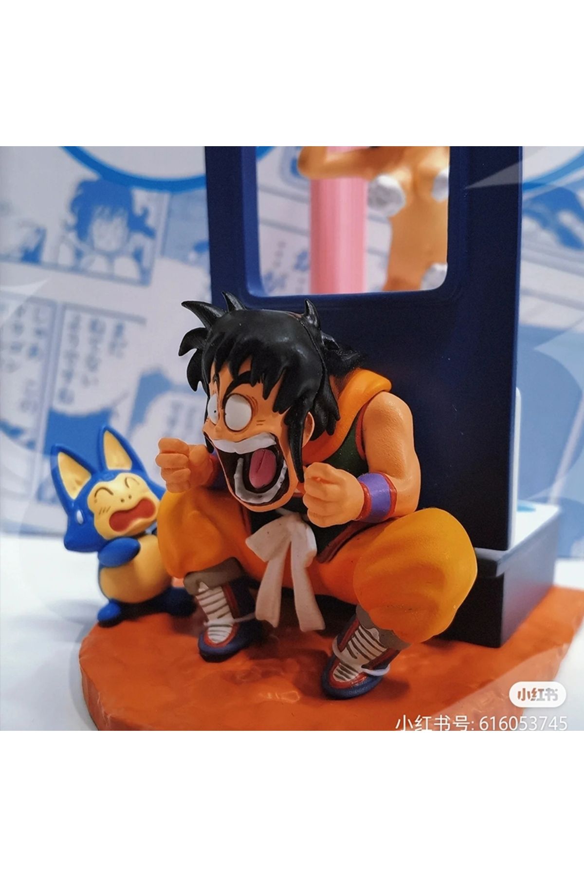 Choice-9cm Dragon Ball Figure Yamcha Pee Bulma Take a Bath Anime Figures GK Hentai Collectible Model Dol... 4